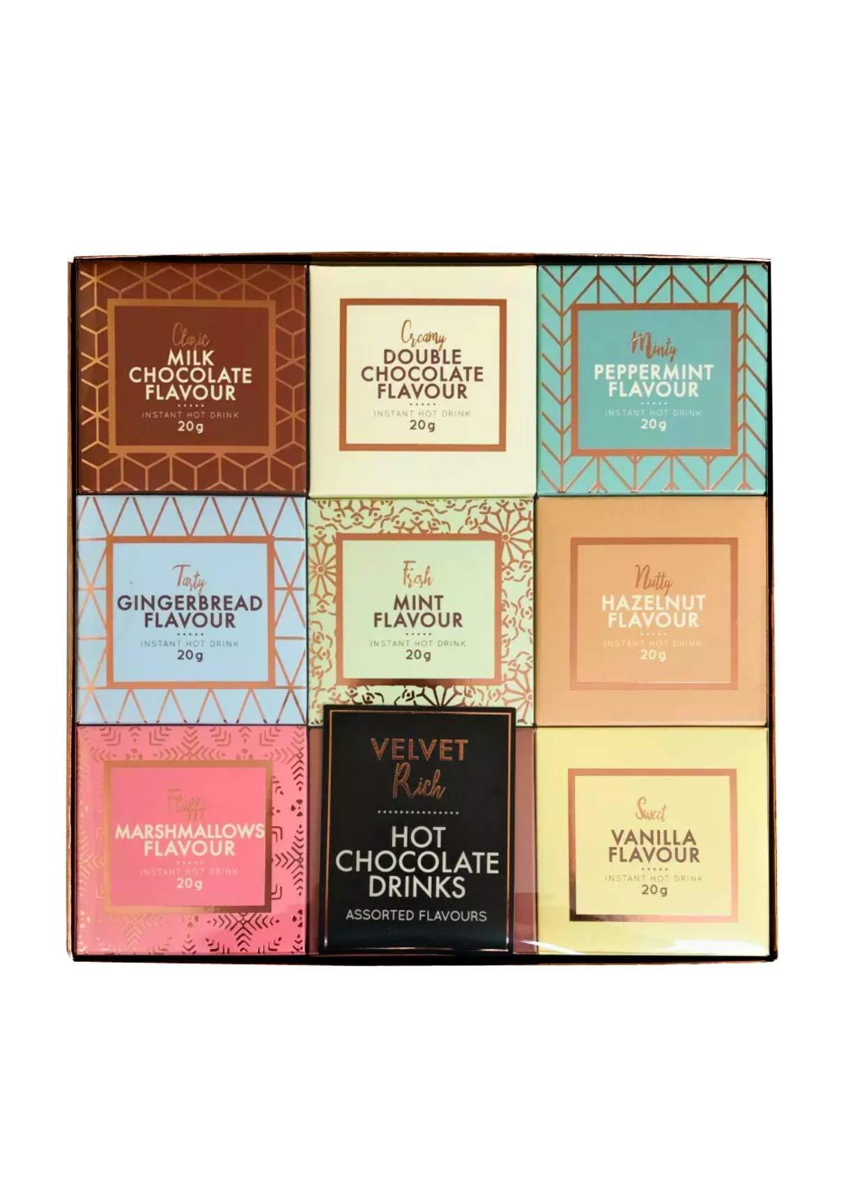 Hot Chocolate Gift Set Assorted Flavours Rich Velvety Hot Chocolate Gift Set Salted
