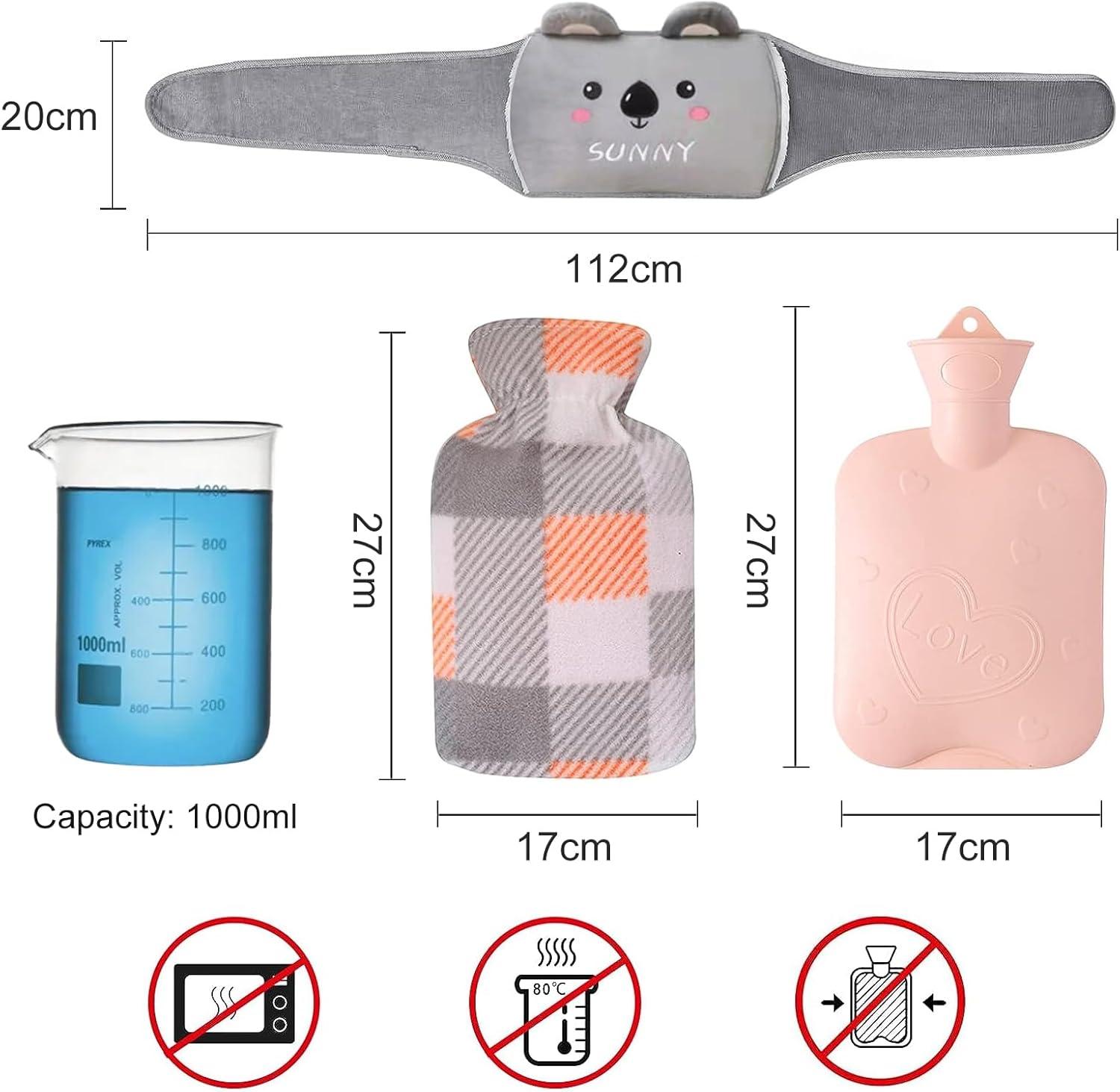 In Heat Bottle Belts Portable L Pvc Hot Water Bottles For Pain Relief Ideal For Belly