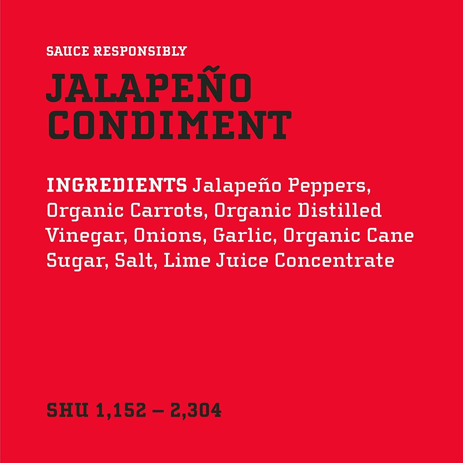 Yellowbird Jalapeno Hot Sauce Plant Based Gluten Free Non Gmo Oz Made In Austin