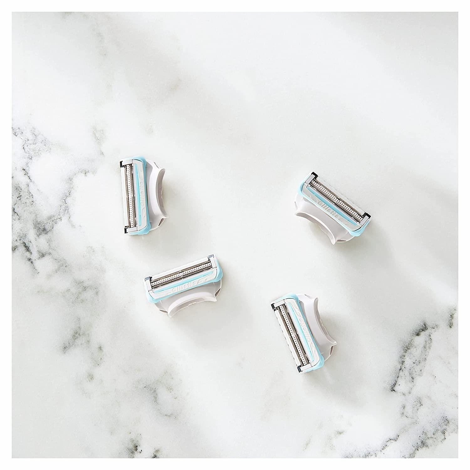 Gillette Venus Intimate Grooming Razor Blade Refills With Bikini Trimmer 4 Count Buy Now