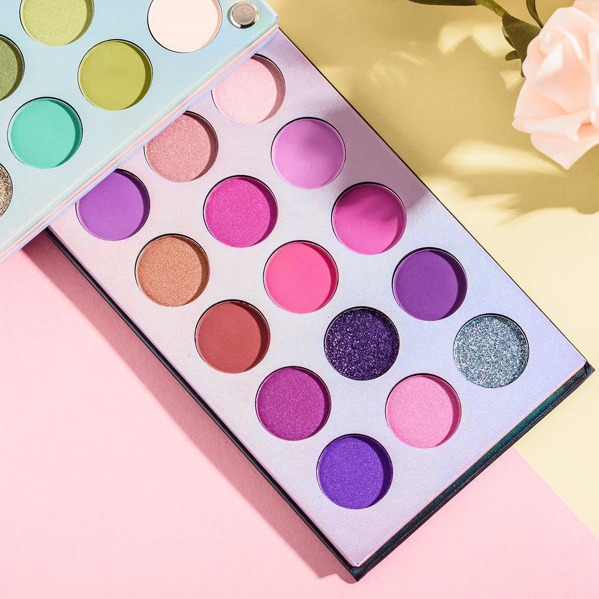 Beauty Searcher Colors Palette In Highly Pigmented Eyeshadow Palette Bright Nude