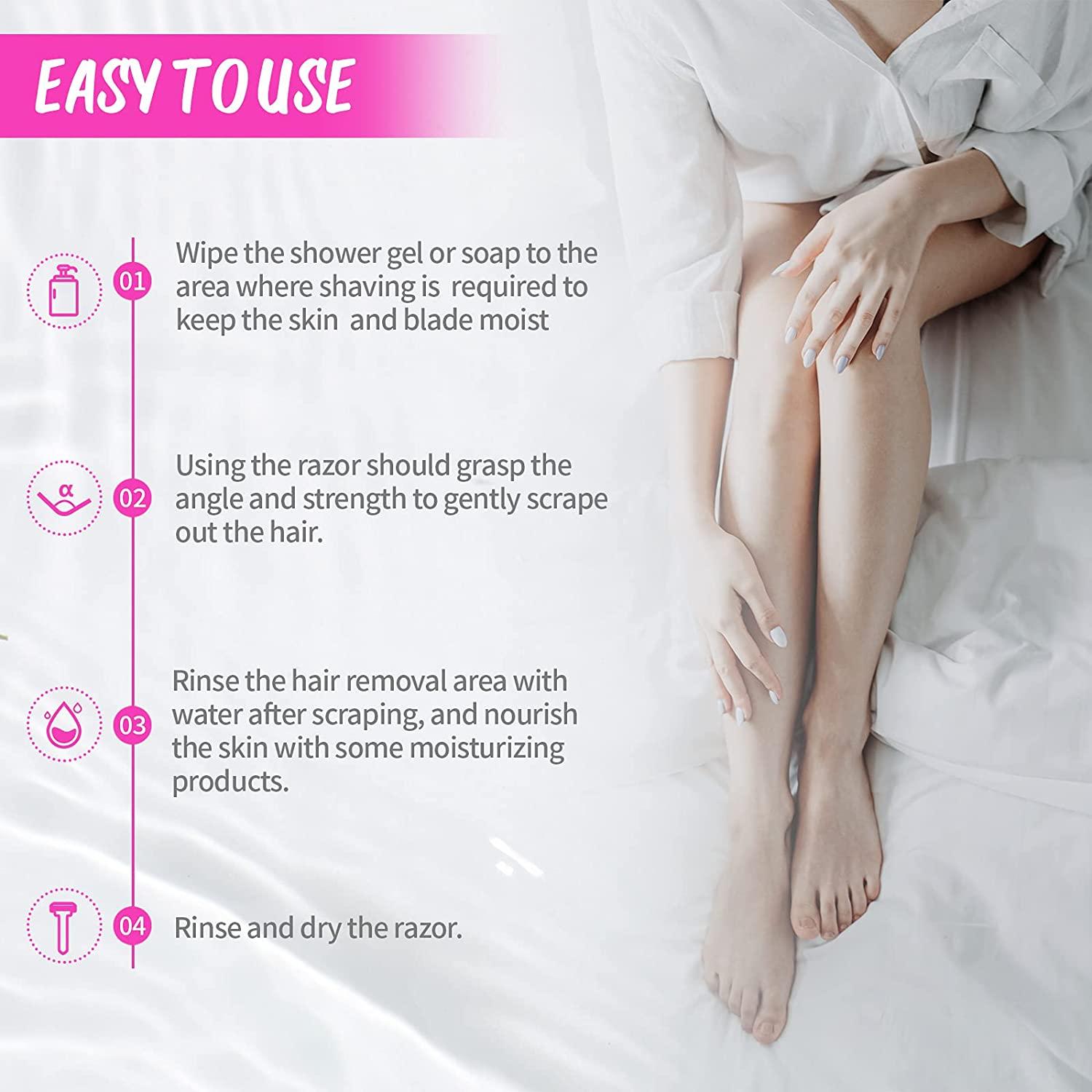 Piece Bikini Disposable Razors For Women Travel Pubic Hair Removal Beauty Razor Set T