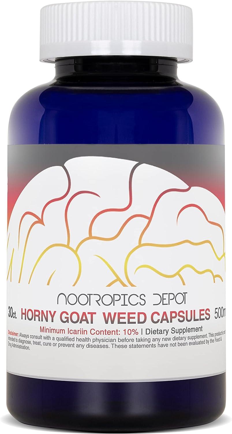 Nootropics Depot Horny Goat Weed Capsules Mg Count