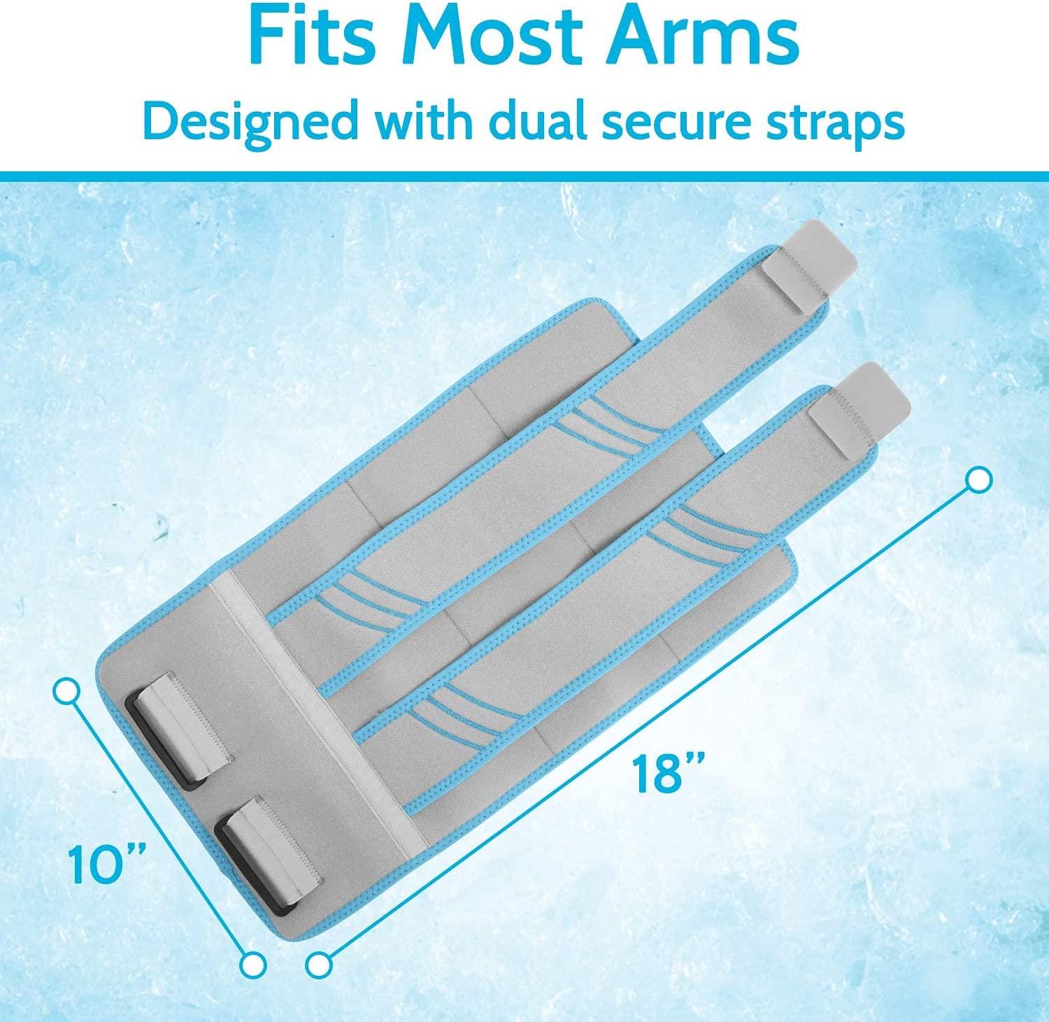 Vive Xl Elbow Ice Pack Adjustable Gel Wrap For Cold Hot Therapy Reusable Refreezable