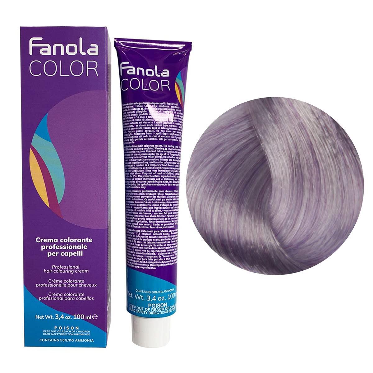 Fanola Crema Colore 9 2 F Very Light Blonde Fantasy Violet 100 Ml Shop Internationally For