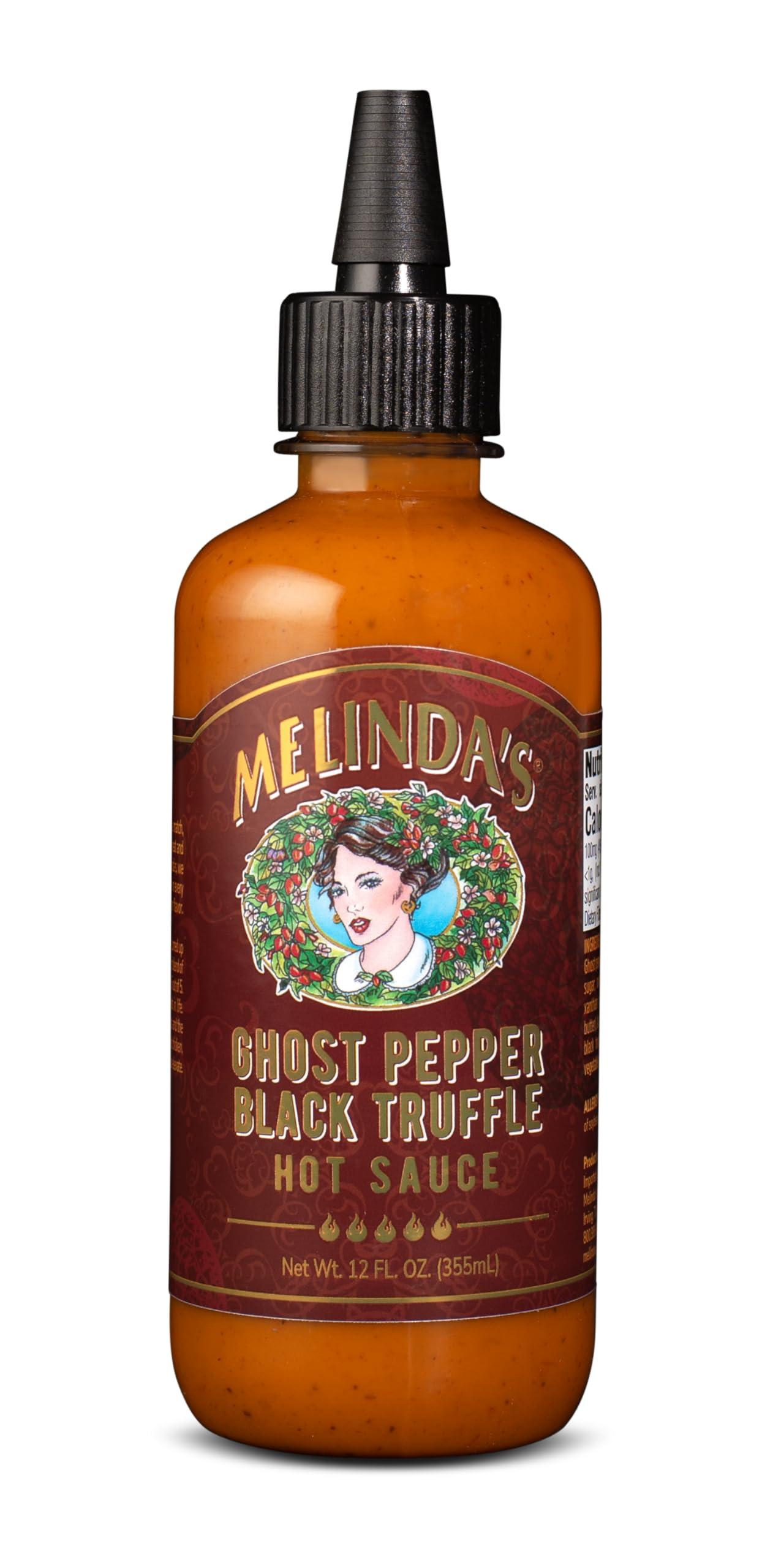 Melinda S Ghost Pepper Black Truffle Hot Sauce Ml Extra Hot Buy Now With Express
