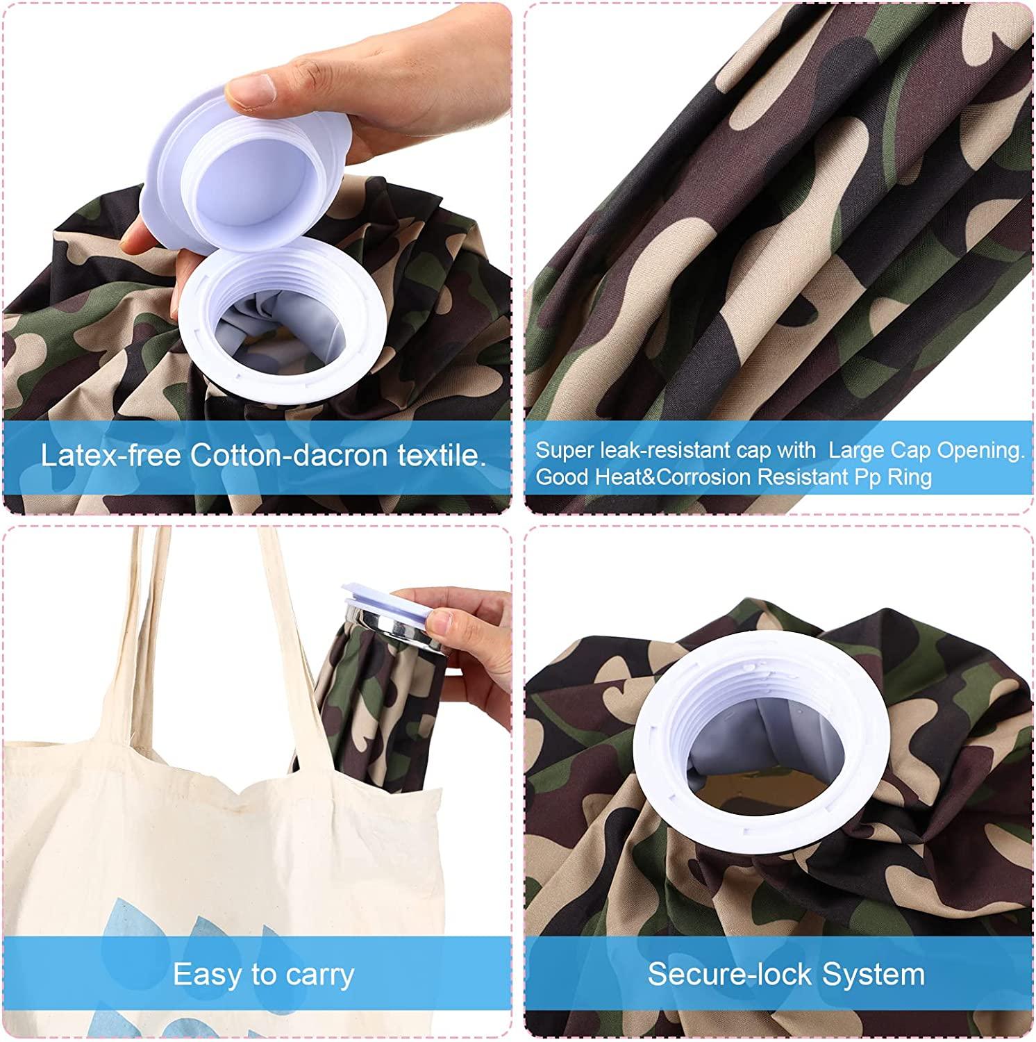 Piece Camouflage Style Ice Bag Pack For Injuries Reusable Hot Cold Therapy Bags For