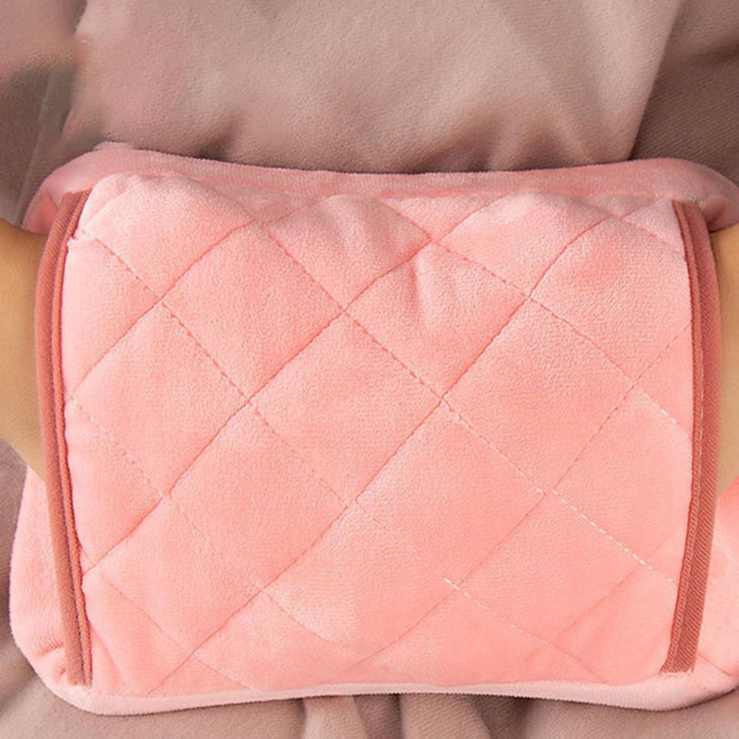 Ailopta Hot Water Bottle Safe Plush Pvc Warming Bag For Menstrual Cramps Pain Relief