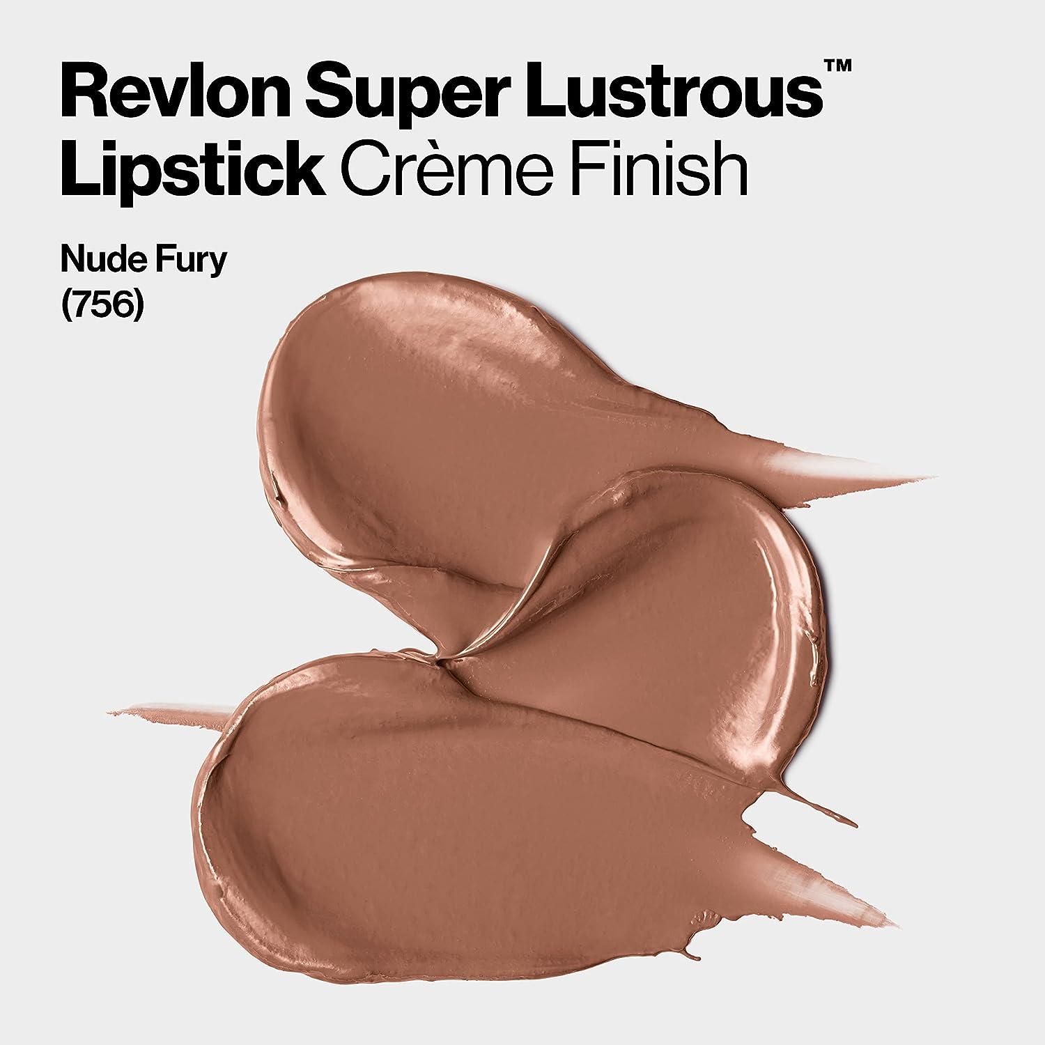 Revlon Super Lustrous Lipstick In Nude Fury 756 Moisturizing