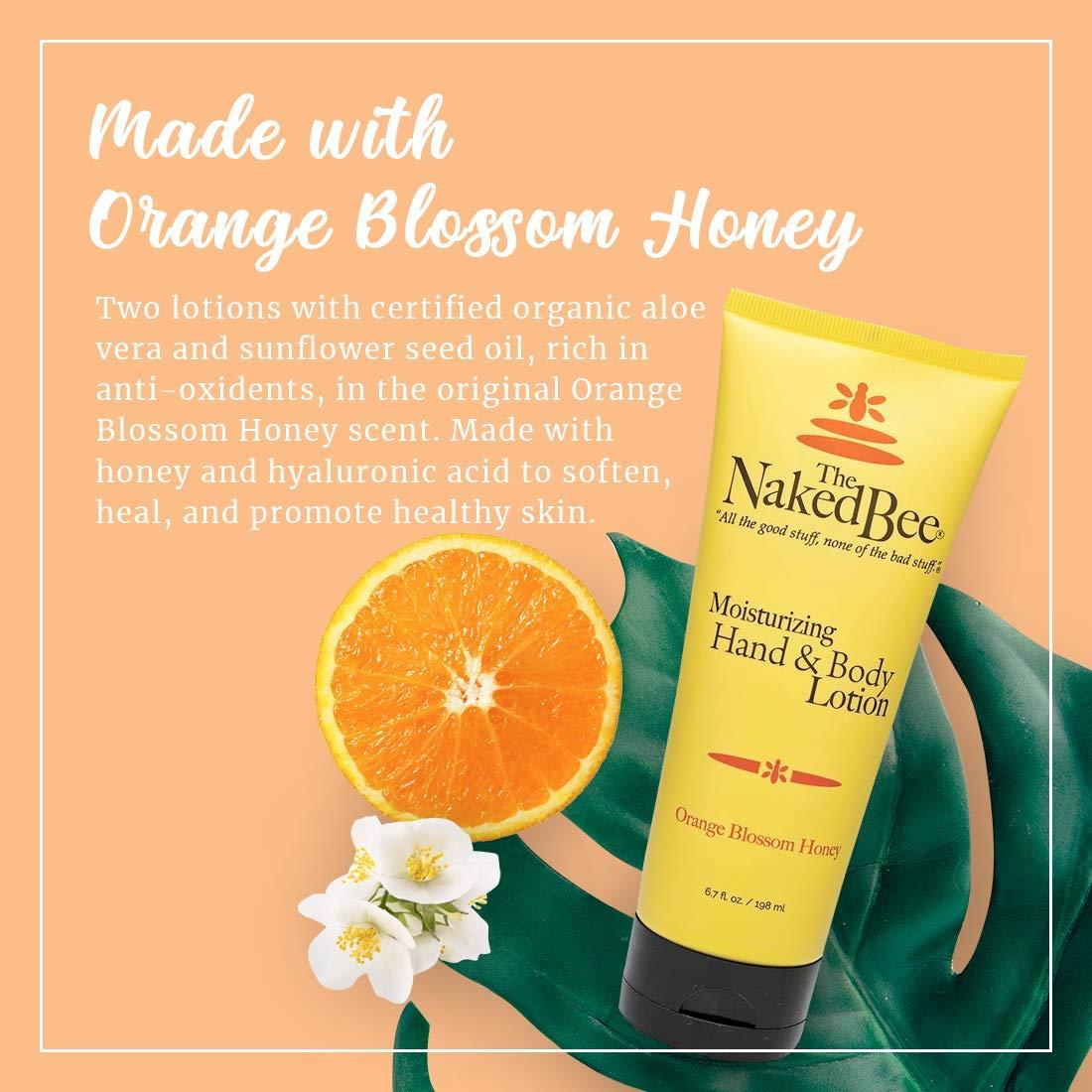 The Naked Bee Orange Blossom Honey Hand And Body Lotion Oz Twin Pack Buy Now With Express