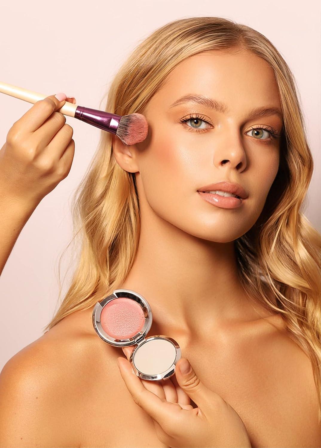 Nude Envie Cream Blush Pink With Hyaluronic Acid Certified Vegan Cruelty Free Formula For