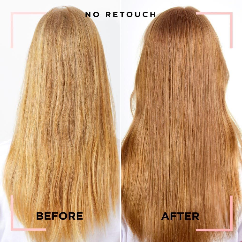 Olia Paris Ammonia Free Semi Permanent Hair Dye Light Blonde Sucre Glossy Natural Finish