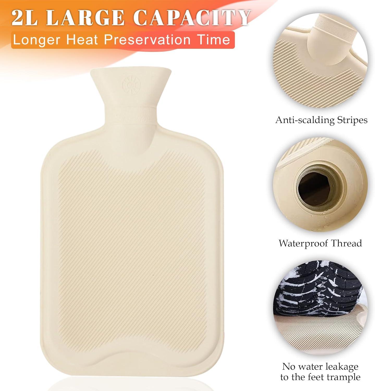 Buy 2L Electric Free Foot Warmer 2 In 1 Hot Water Bottle For Cozy Feet Eco Friendly Heating