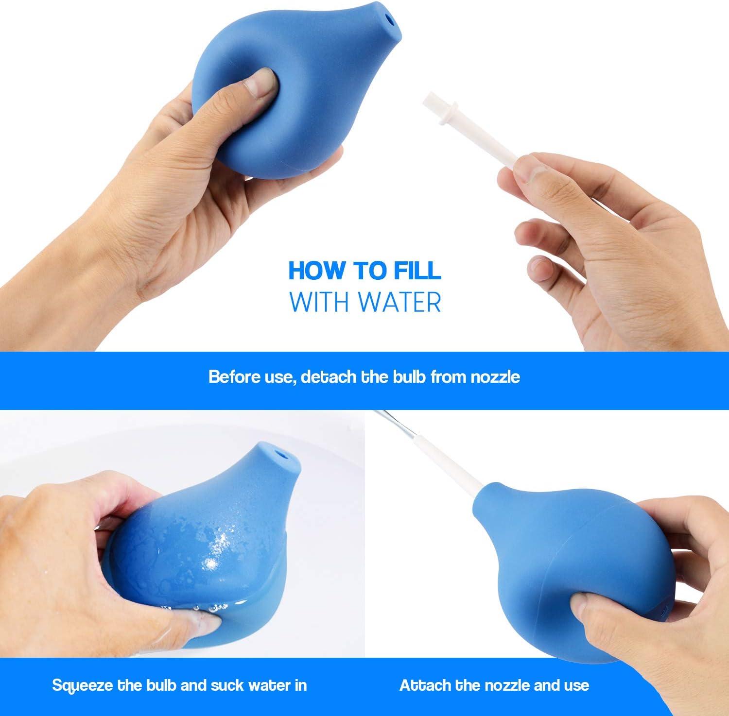 Douper Enema Bulb Douche 220ml 7 5oz Safe Comfortable Anal Colonic Vaginal Cleaning Kit For