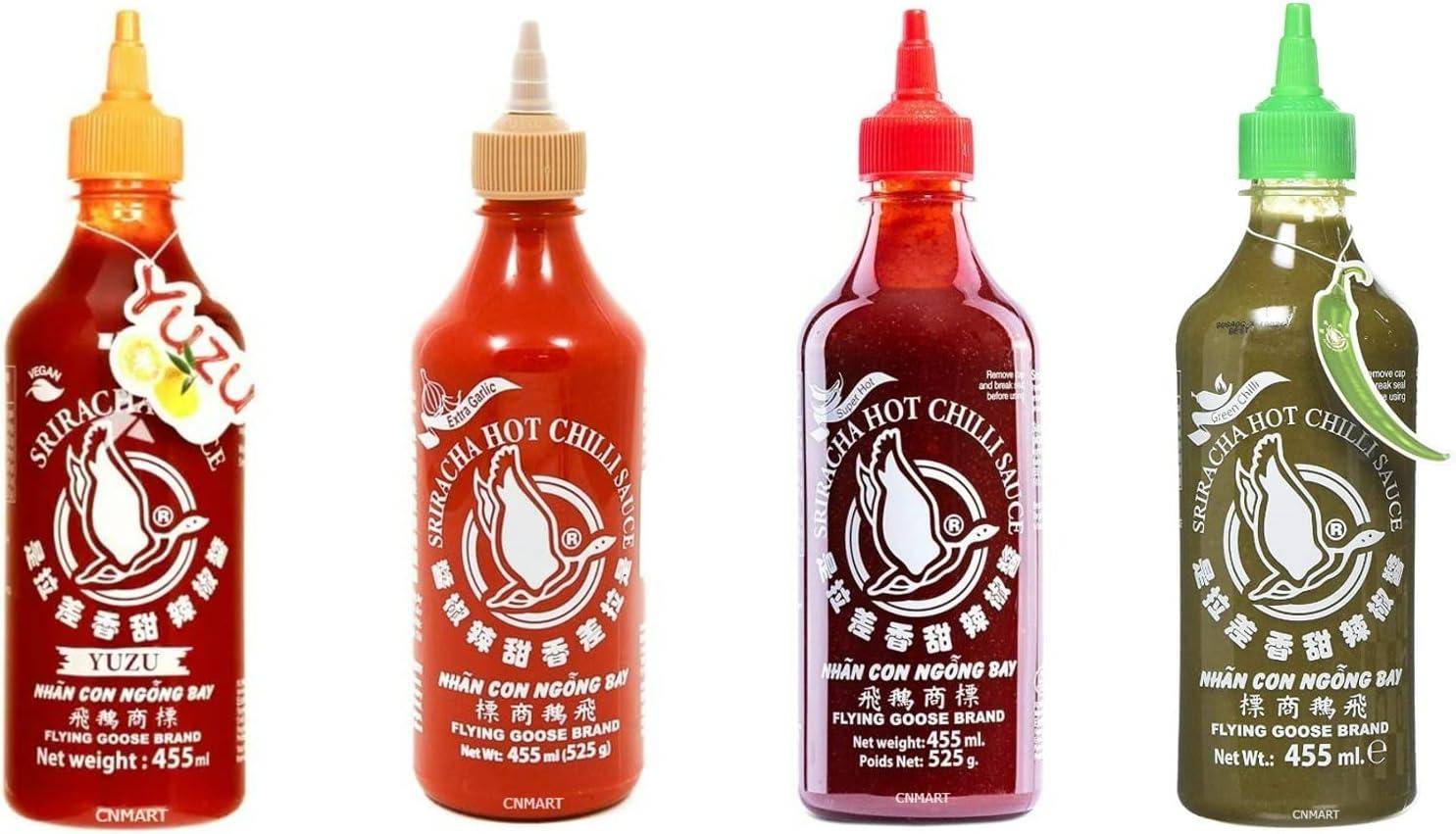 Flying Goose Sriracha Hot Chilli Sauce Assorted Ml Pack Of Customise Your Flavours Buy
