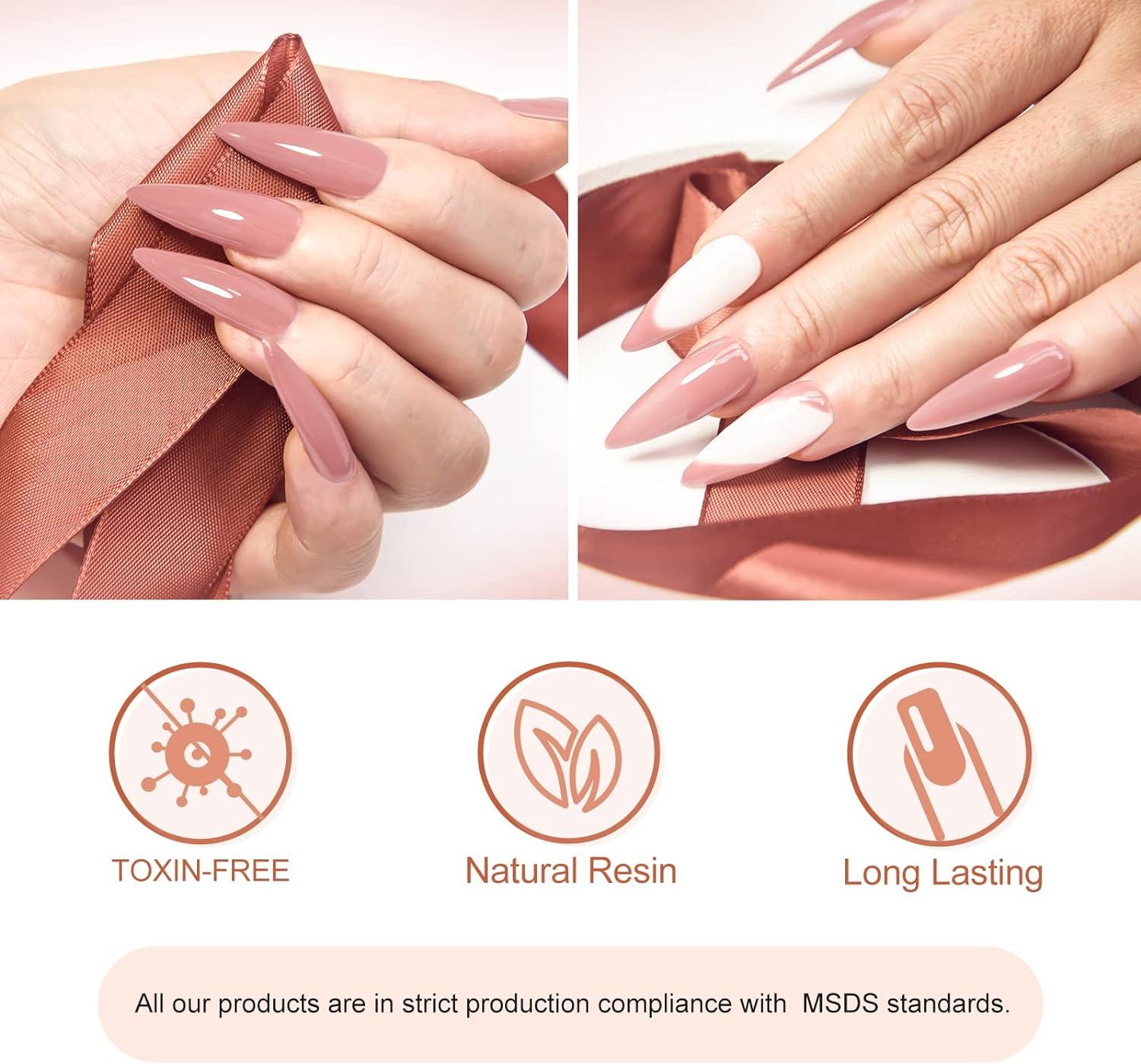 Venalisa Ml Builder Nail Gel Kit Light Nude Pink Natural Color Buy Now With Express