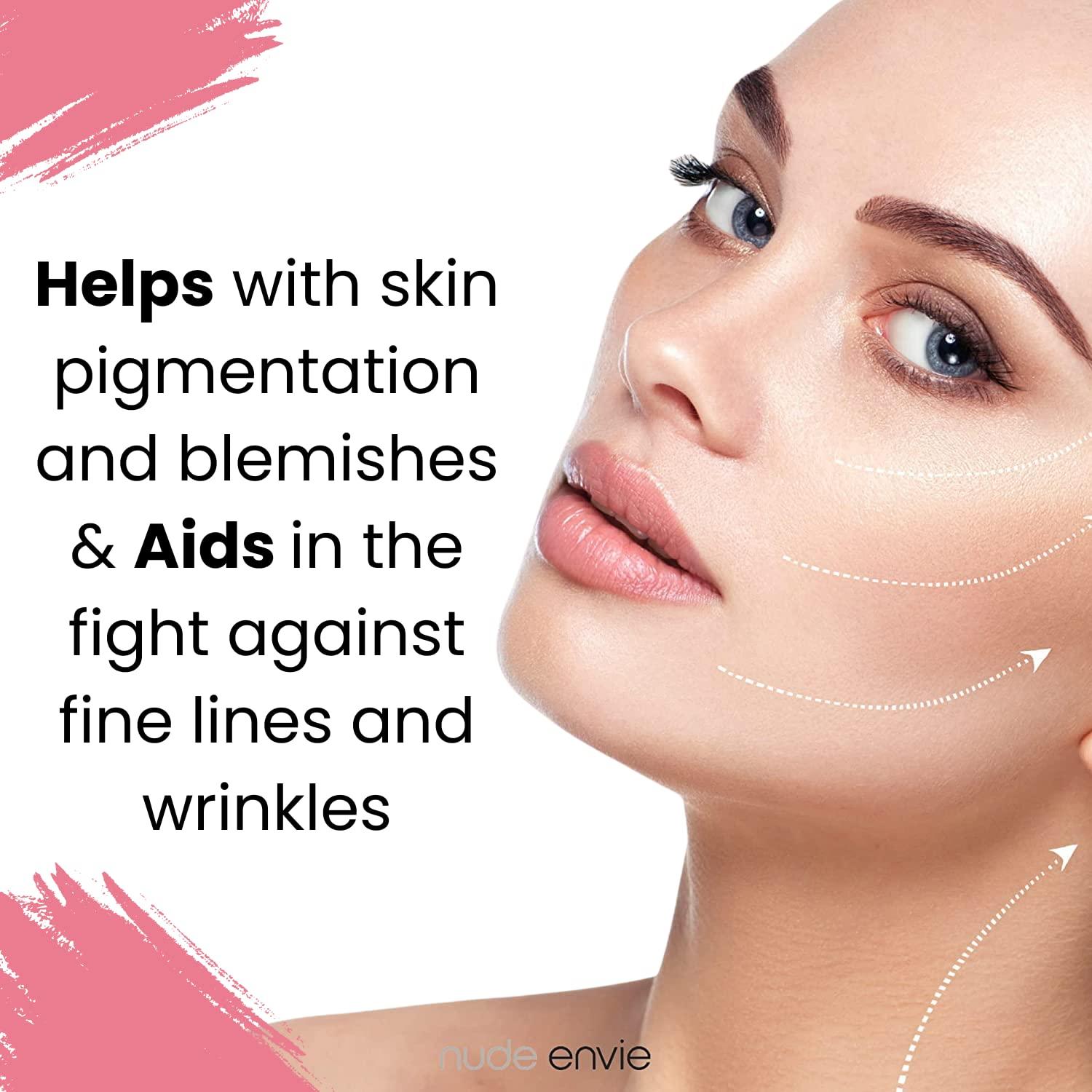 Nude Envie Cream Blush Pink With Hyaluronic Acid Certified Vegan Cruelty Free Formula For