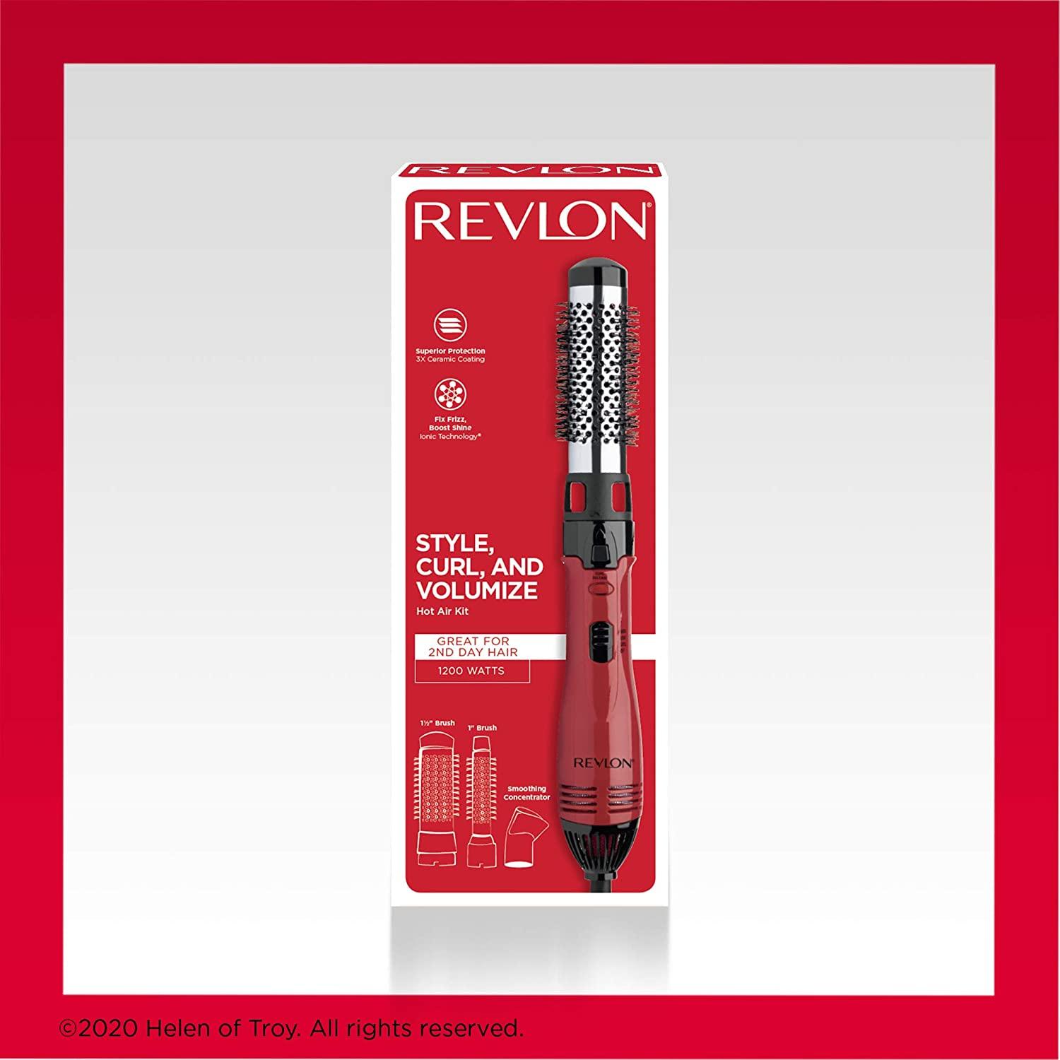 Revlon W Perfect Style Hot Air Kit Style Curl And Volumize Piece Set