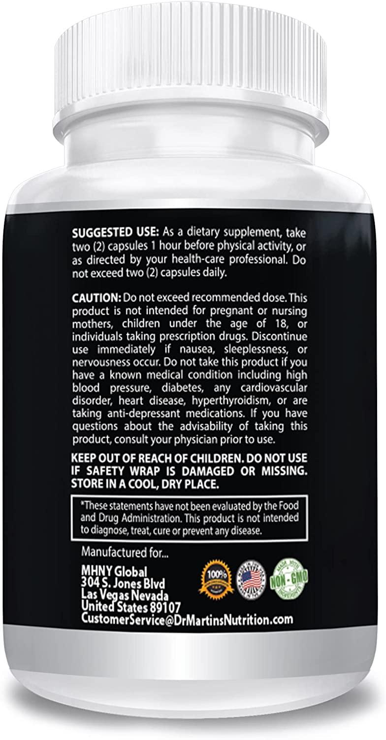 Super Strength Mg Horny Goat Weed Capsules With Maca Arginine