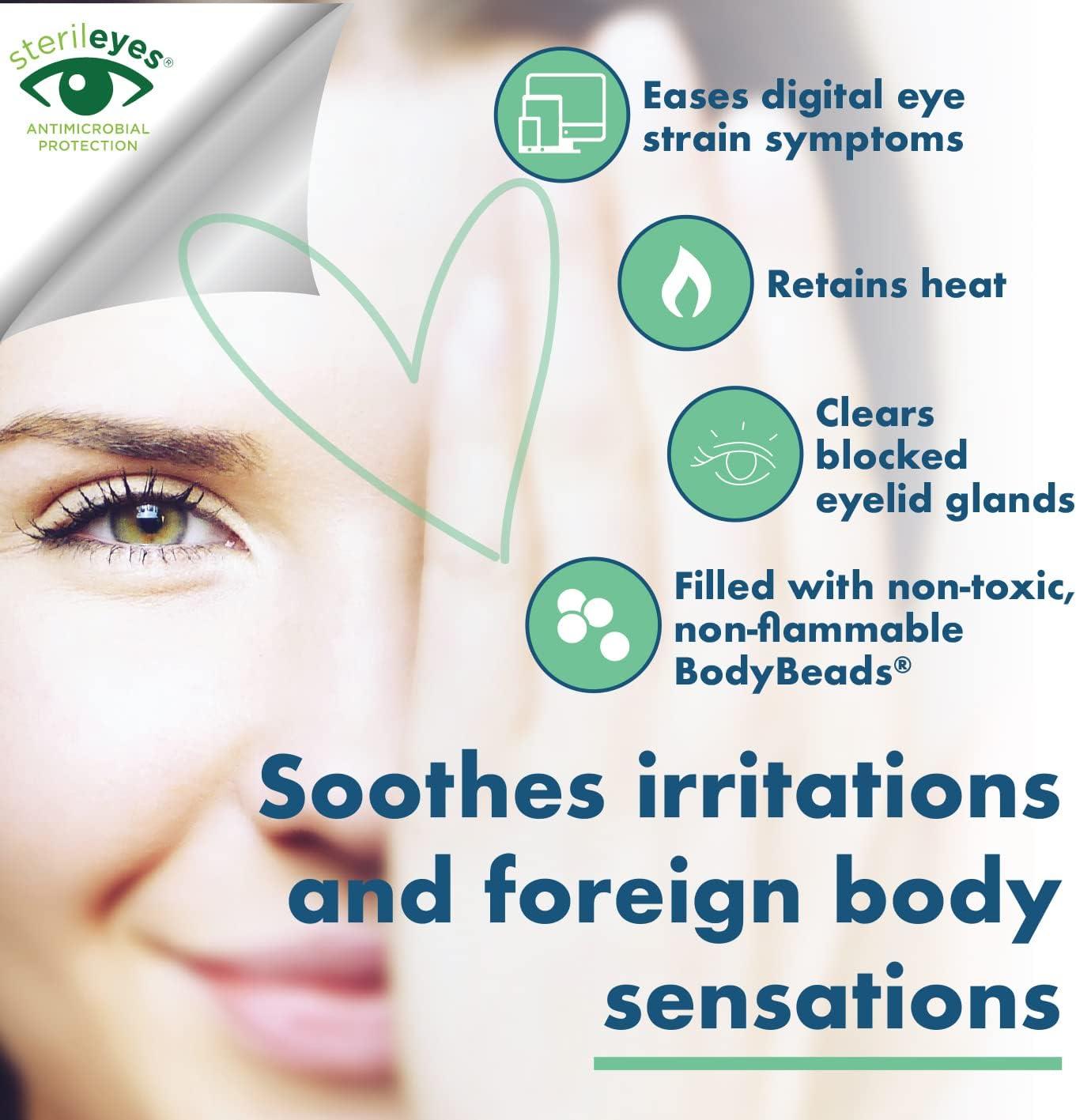 Antibacterial Hot Eye Compress For Dry Eye Blepharitis Mgd Microwave Safe Buy Now With