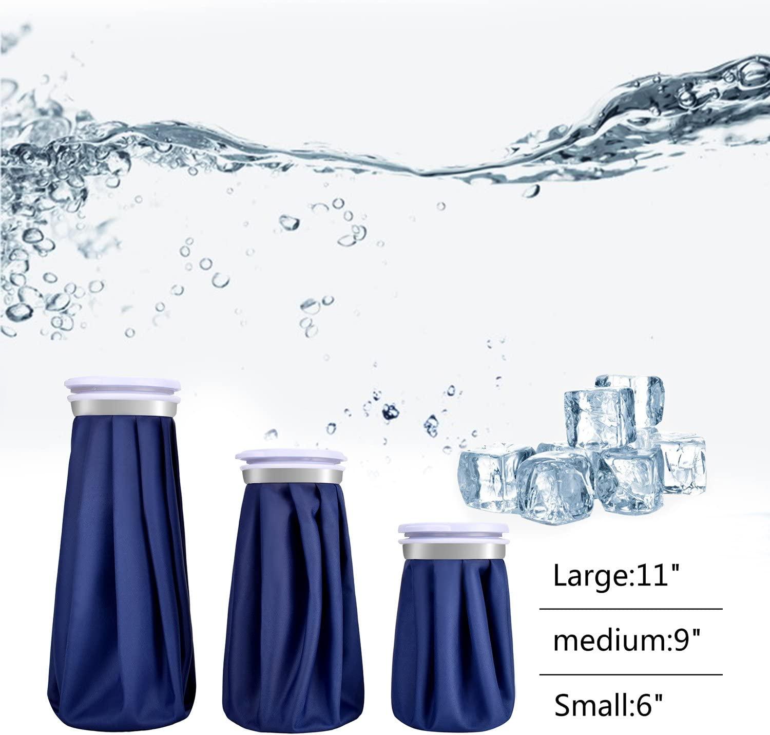Elitehood Reusable Ice Bags Hot Cold Therapy Pack Pack Sizes Inches For Injuries