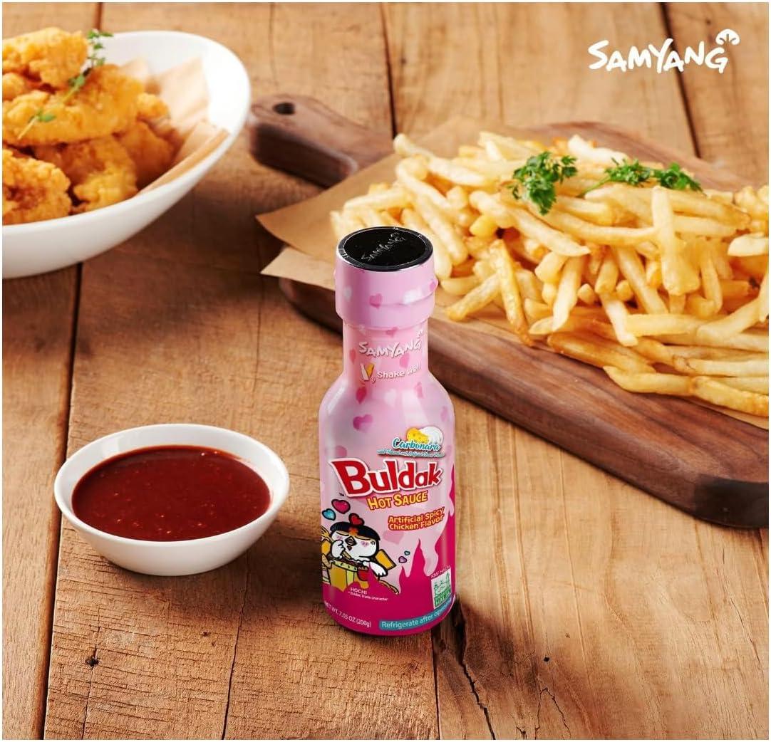 Samyang Buldak Hot Chicken Sauce Combo Original Carbonara Flavours Buy Now With Express