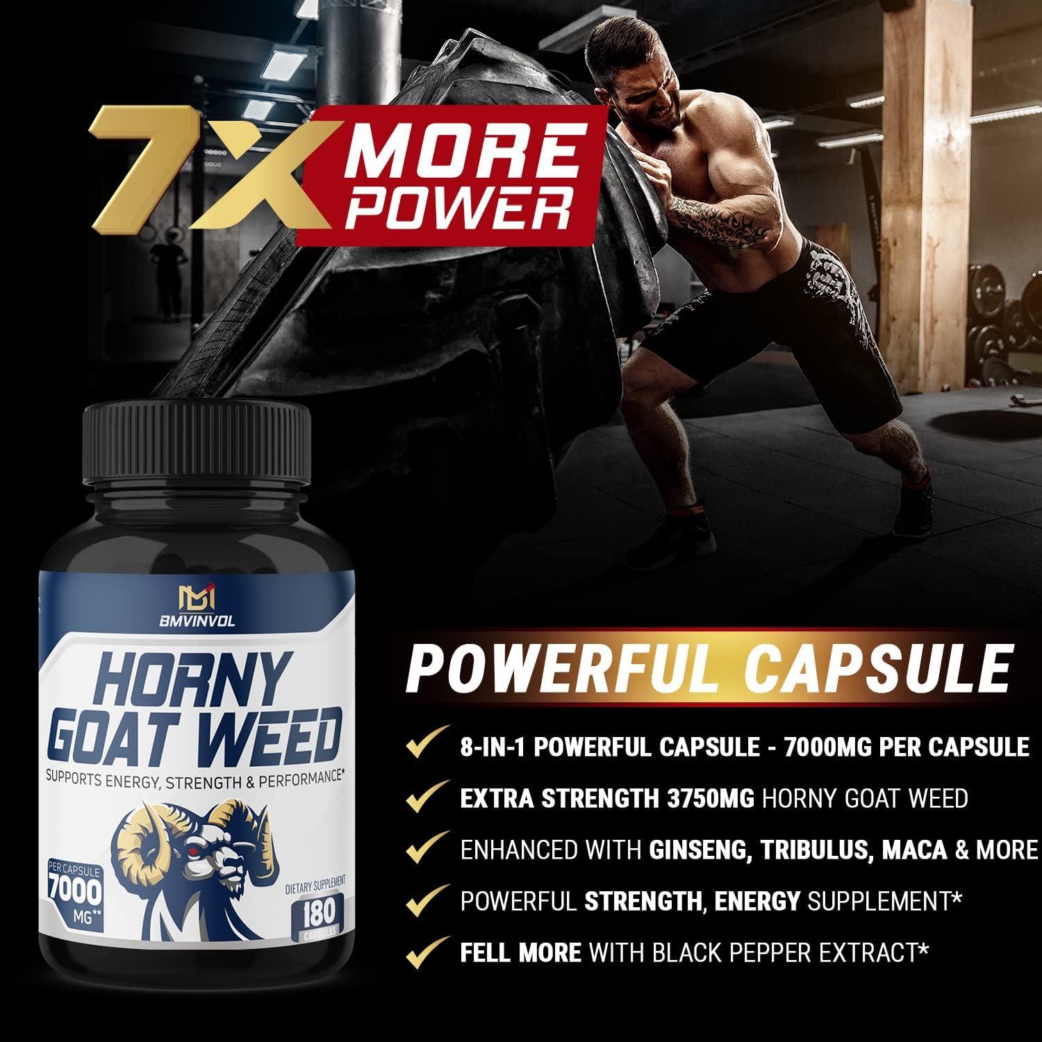 Horny Goat Weed Capsules Capsules Mg Herbal Equivalent