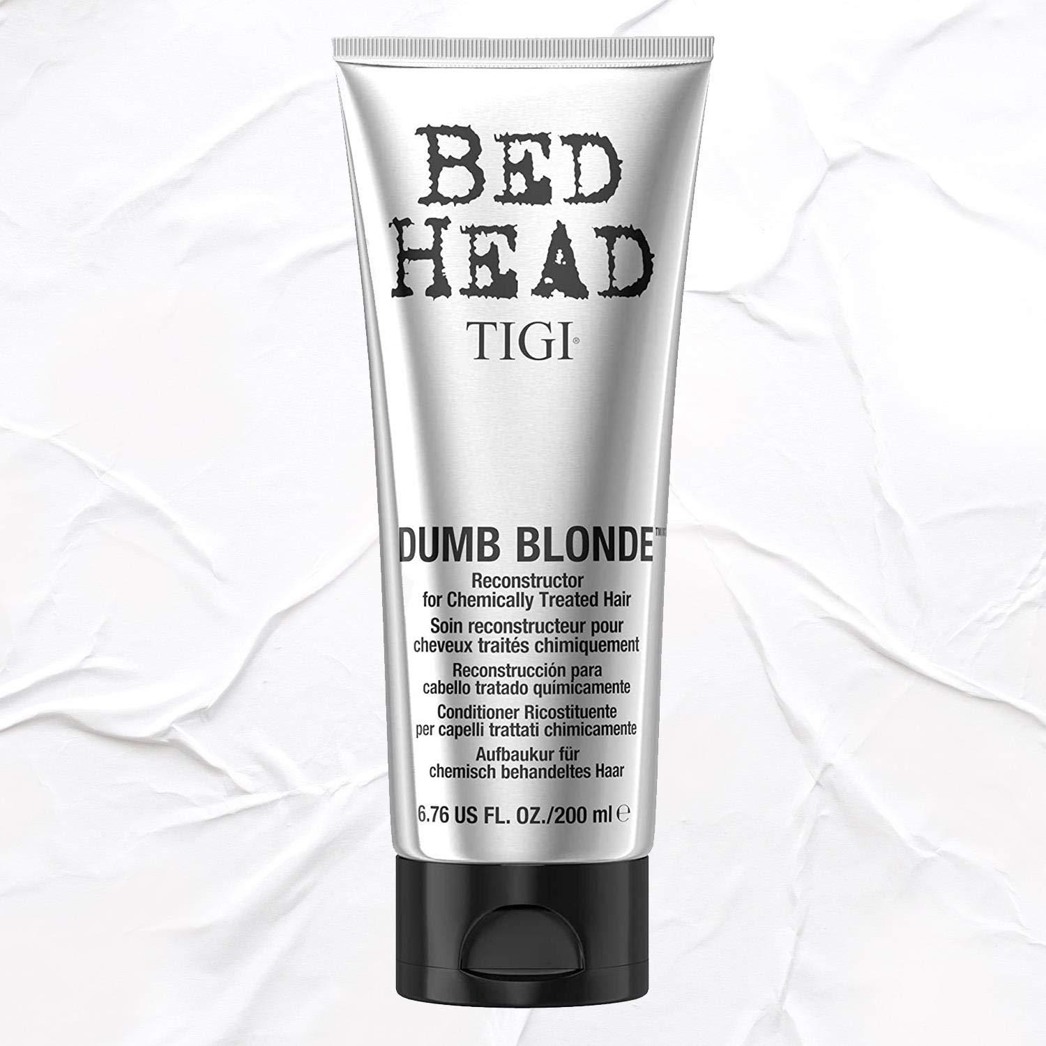 TIGI Bed Head Dumb Blonde Reconstructor Conditioner Oz Strengthen Revive Blonde Hair