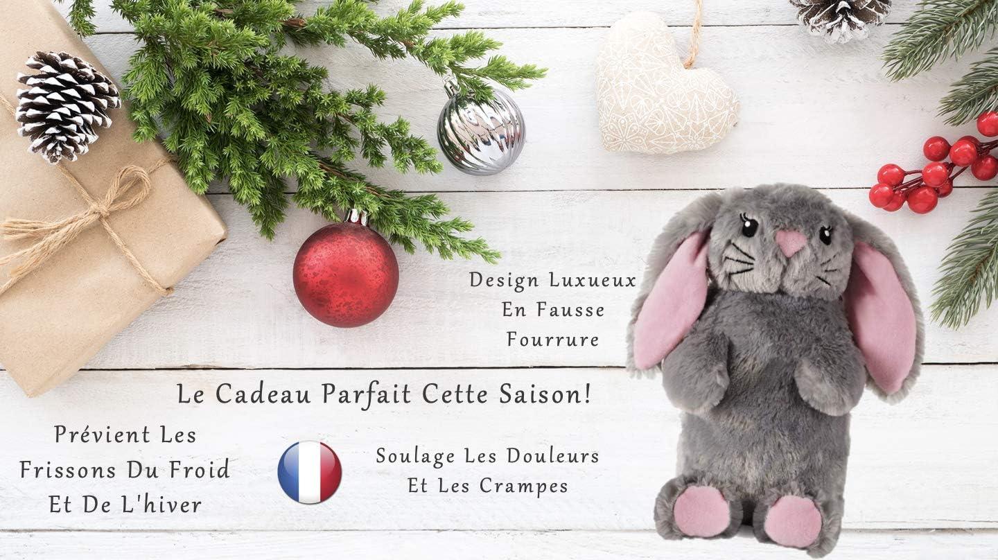 Cute Faux Fur Bunny Hot Water Bottle L Cuddly Comfort By Deseo Buy Now With Express