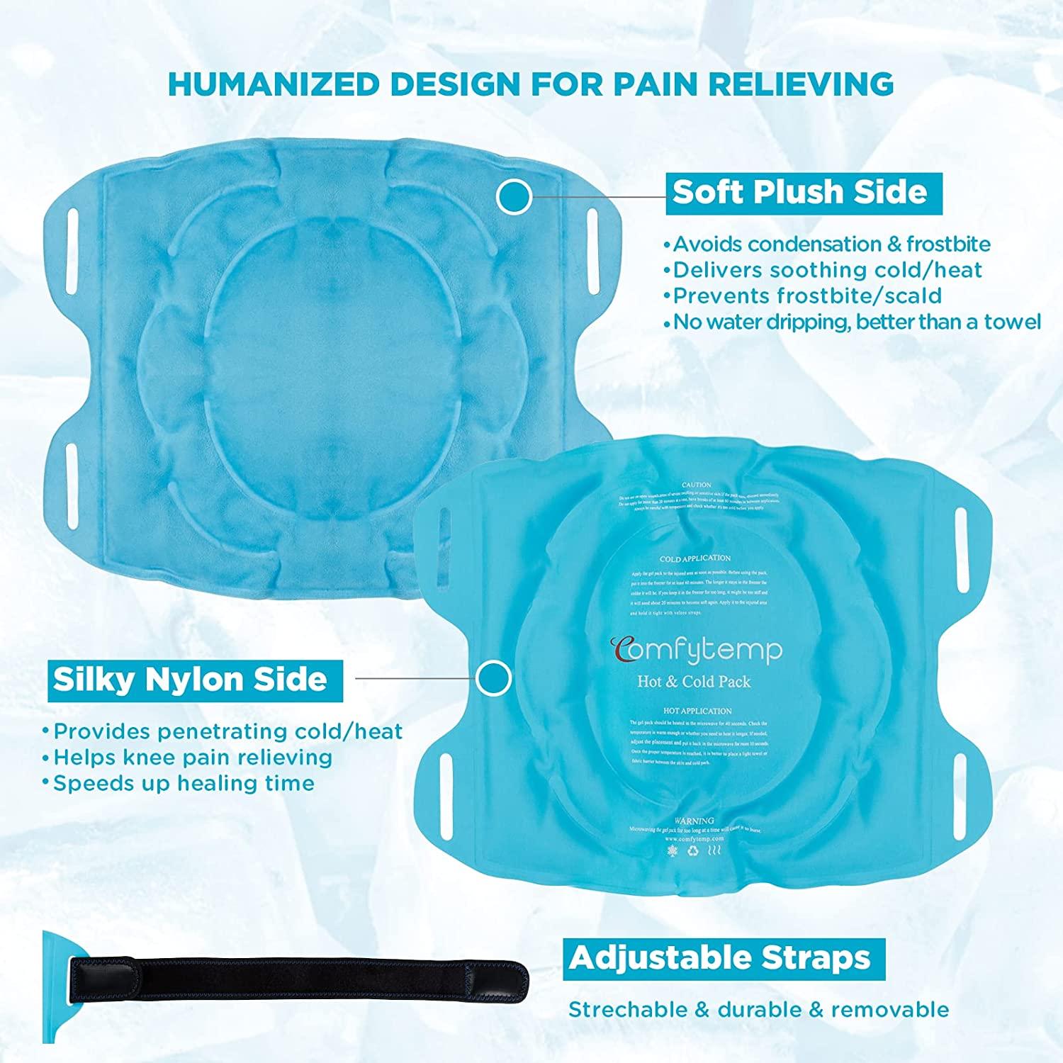 Comfytemp Knee Ice Pack Wrap Hot Cold Therapy For Knee Pain Relief Injuries Surgery