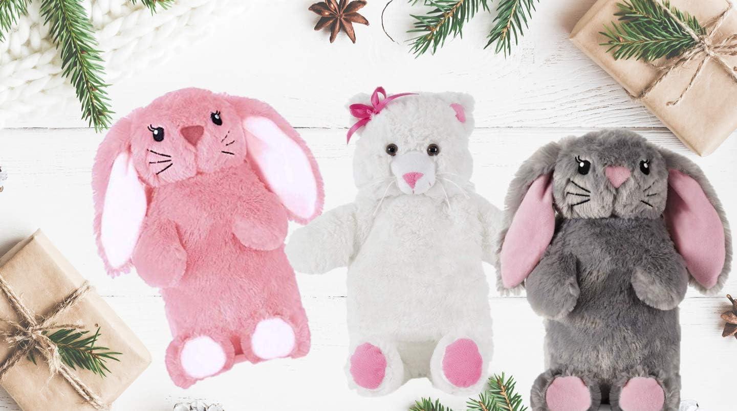 Cute Faux Fur Bunny Hot Water Bottle L Cuddly Comfort By Deseo Buy Now With Express