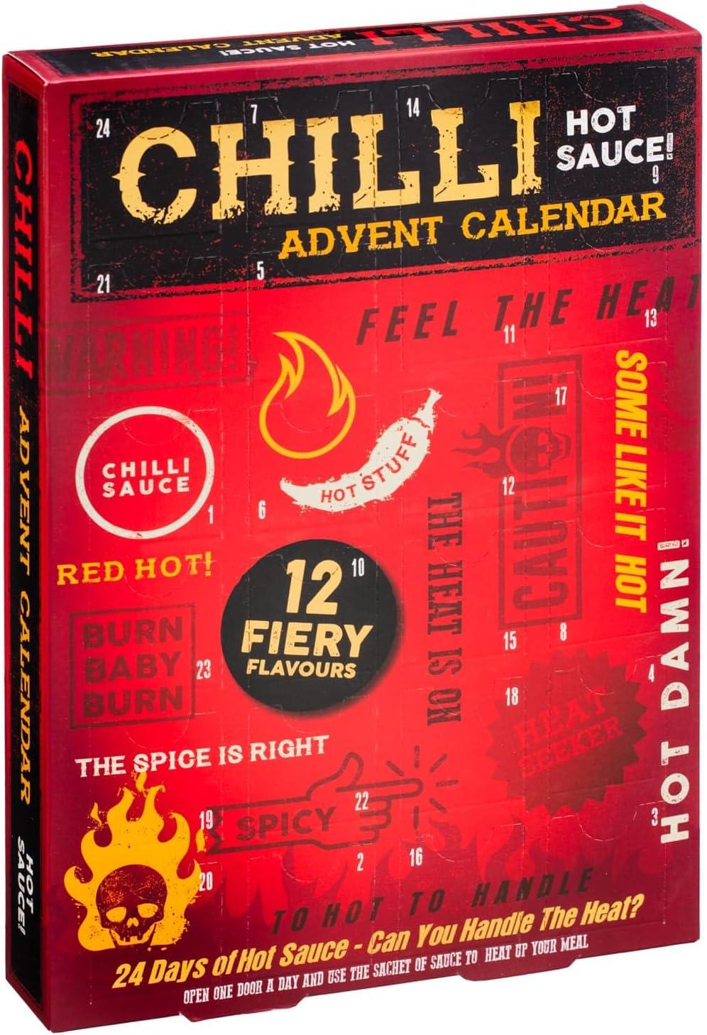 Chilli Advent Calendar For Chilly Lovers Days Of Hot Sauce Buy Now With Express