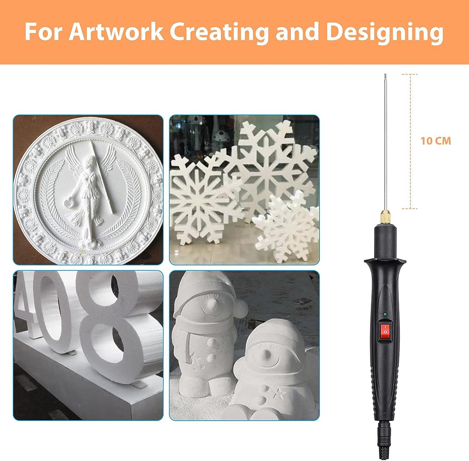 Foam Cutter Upgraded Electric Hot Knife With Button And Power Light V W Hot Knife Cm