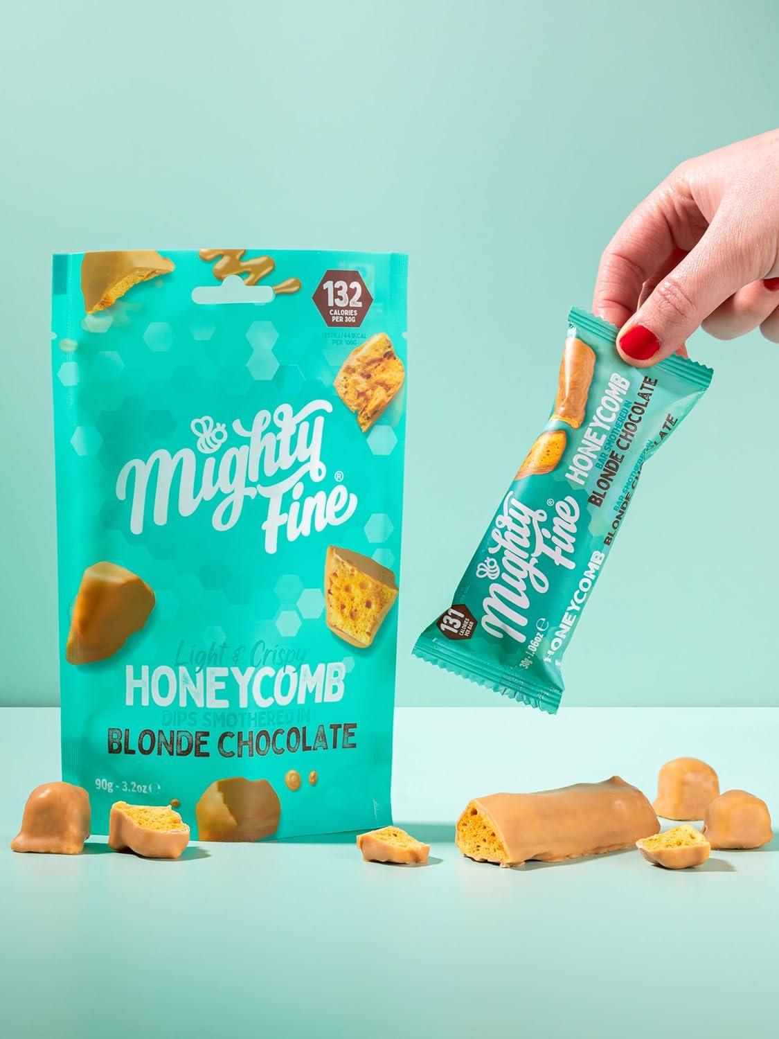 Mighty Fine White Honeycomb Bars X G X G Blonde Chocolate Blonde Chocolate X G