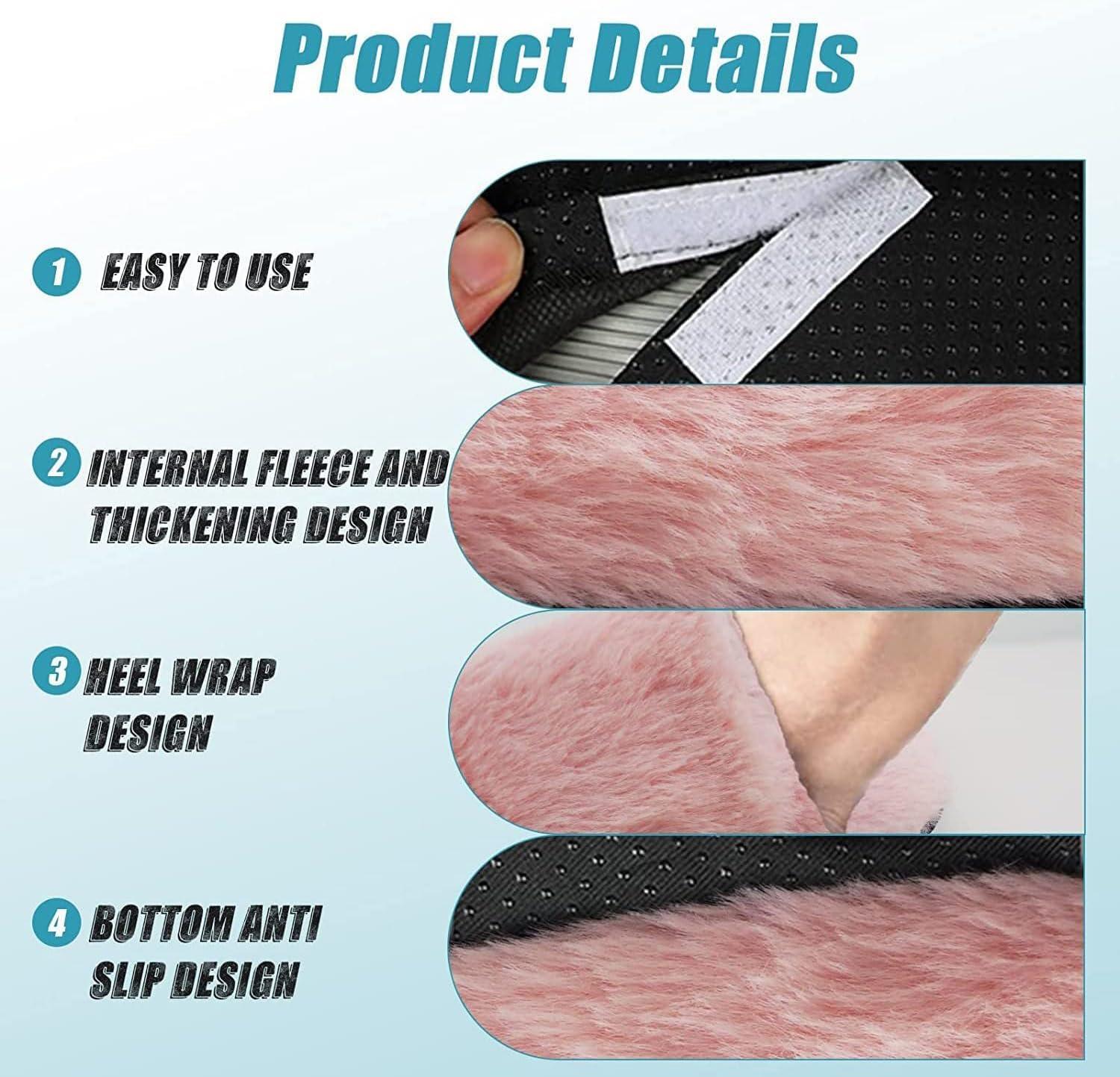 Buy L Foot Warmer Hot Bottle Large In Non Electric Plush Heat Bottle For Feet Pink