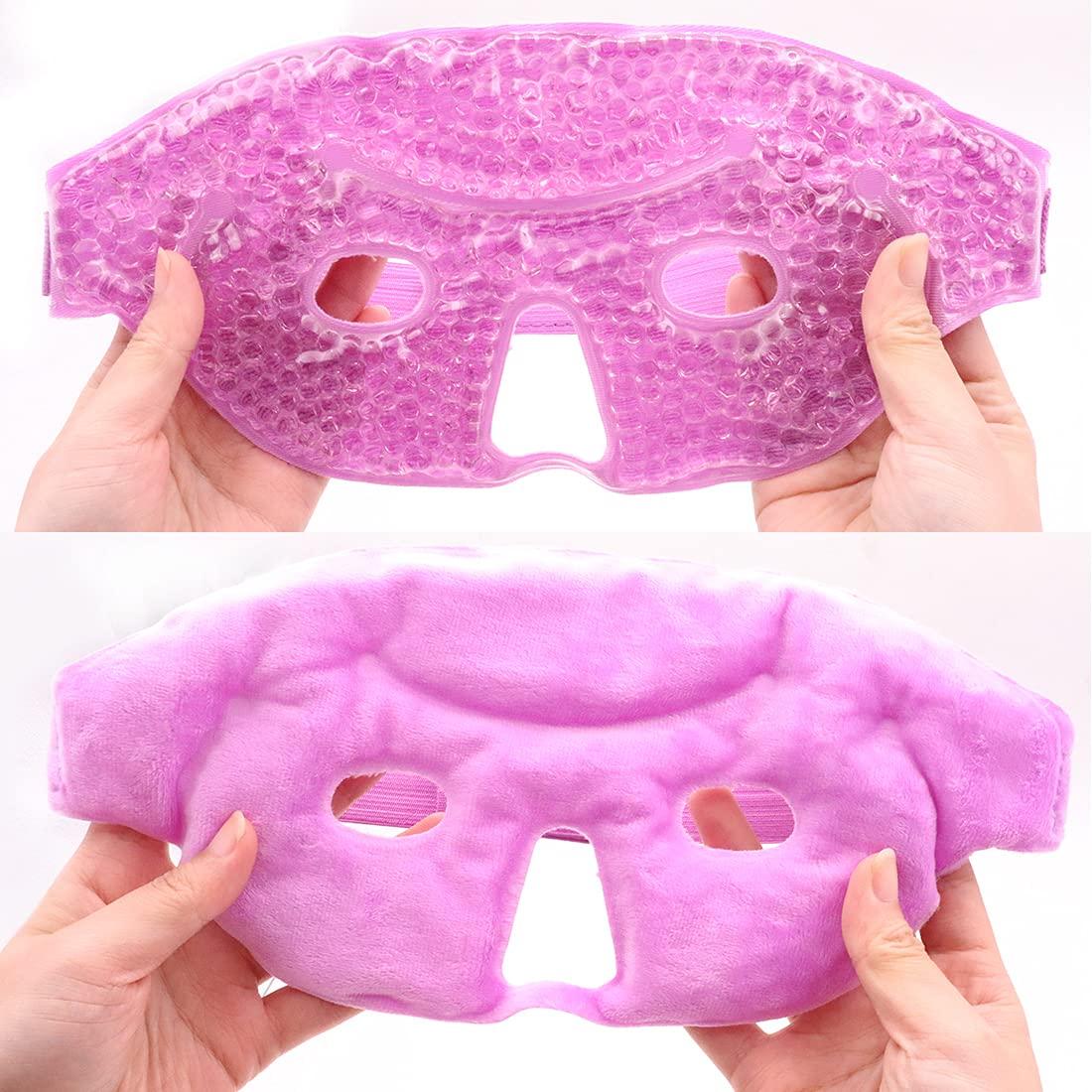 Reusable Cooling Eye Mask For Hot Cold Therapy Reduce Eye Strain Swelling And Dark Circles