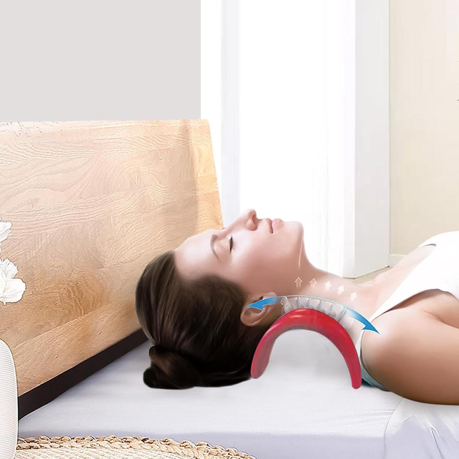 Naked Tendon Pillows Chiropractic Cervical Traction Device For Spine Muscle Relief No