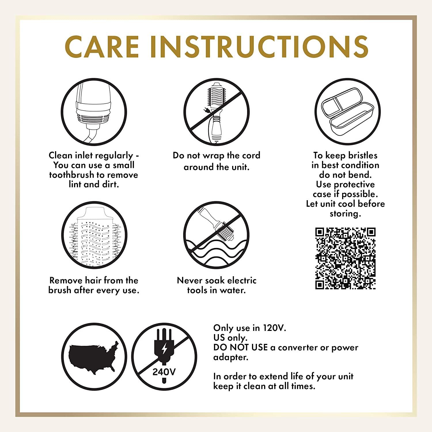 Hot Tools K Gold One Step Hair Dryer And Volumizer Style And Dry Professional Blowout With