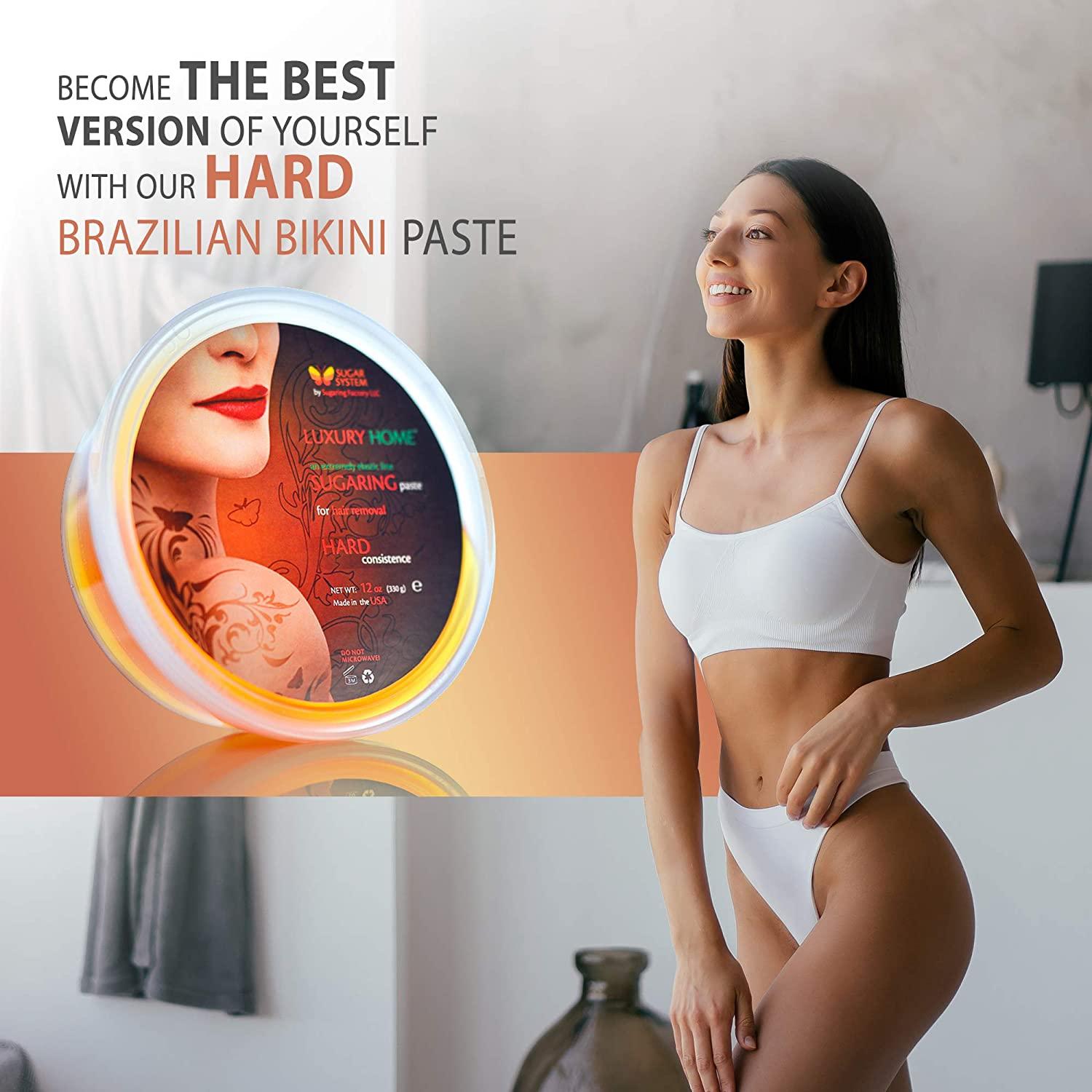 Luxury Organic Sugaring Paste For Brazilian Bikini Area Hair Removal Buy Now With Express