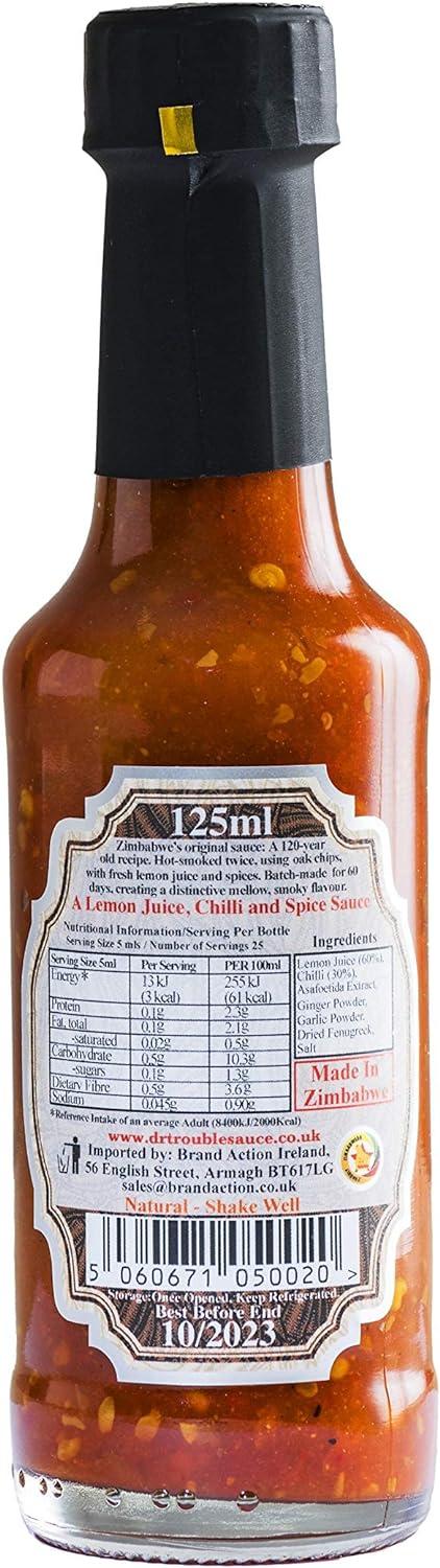 Dr Trouble Double Oak Smoked Chilli Sauce Mild Ml African Hot Sauce Gift Box Buy Now With