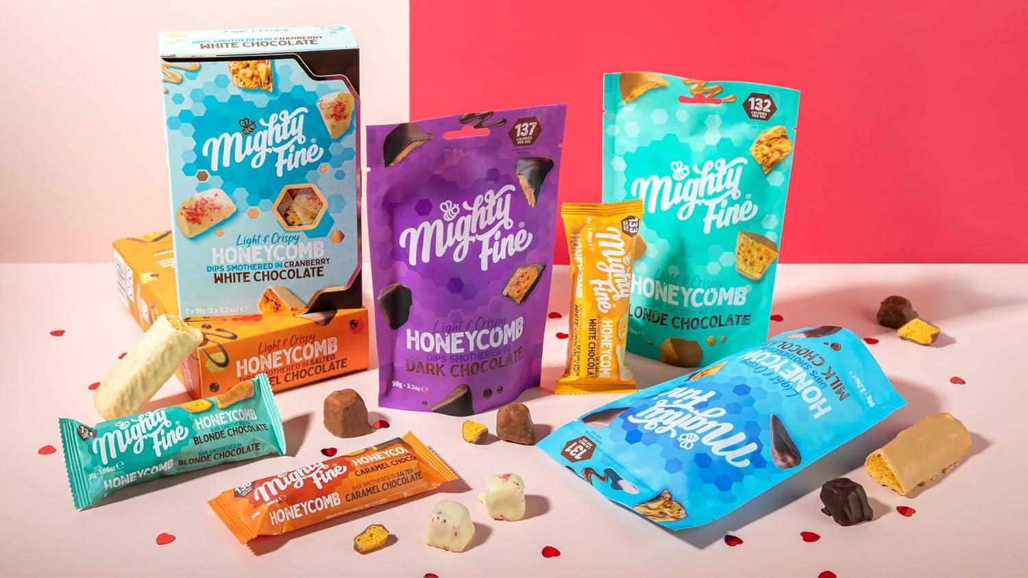 Mighty Fine White Honeycomb Bars X G X G Blonde Chocolate Blonde Chocolate X G