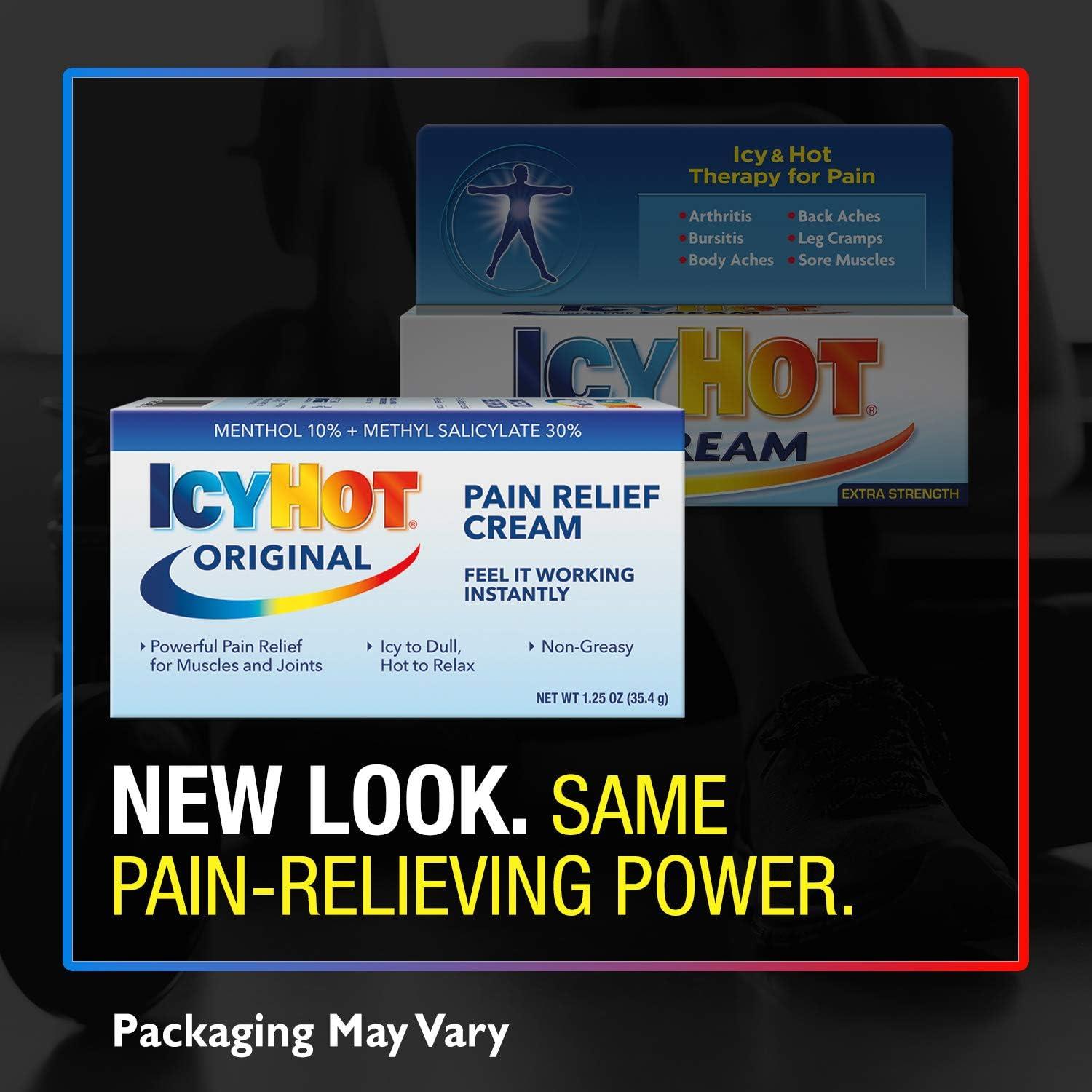 Icy Hot Extra Strength Pain Relieving Cream With Menthol Oz Buy Now With Express