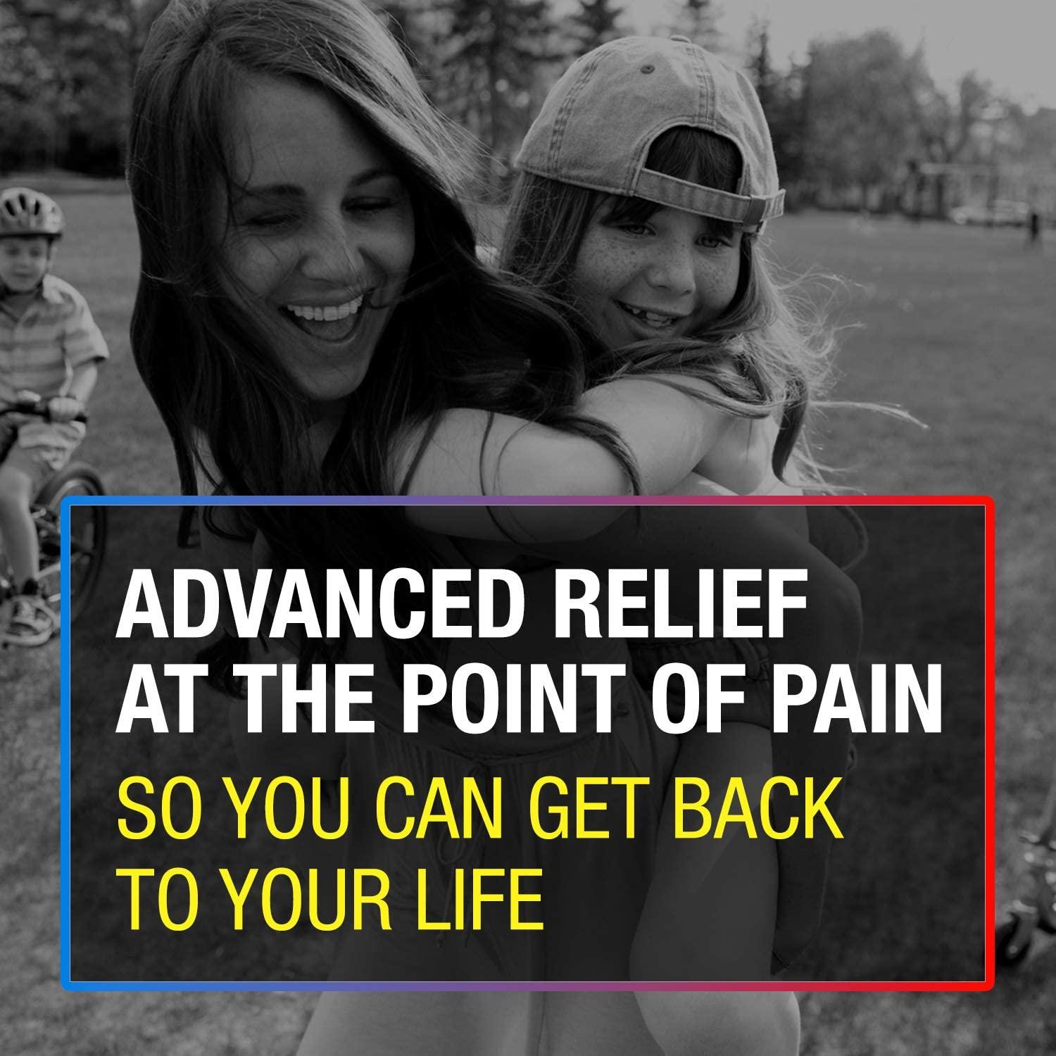 Icy Hot Advanced Relief Pain Relief Patch Fast Acting Pain Relief Pack Of 5 Buy Now With