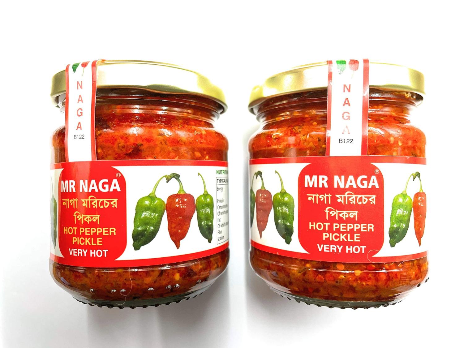 Mr Naga Ghost Pepper Pickle Sauce X G Hot Chilli Pepper Pickle For Spice Lovers Buy Now
