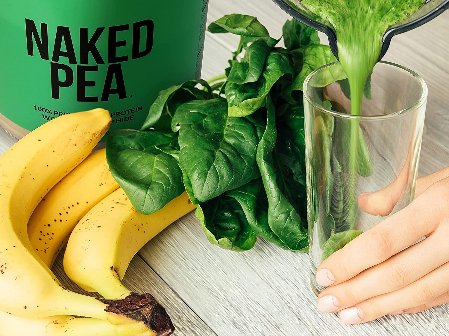 Naked Nutrition Vegan Sample Pack Pea Protein Trio In Chocolate Vanilla Plant Based Protein