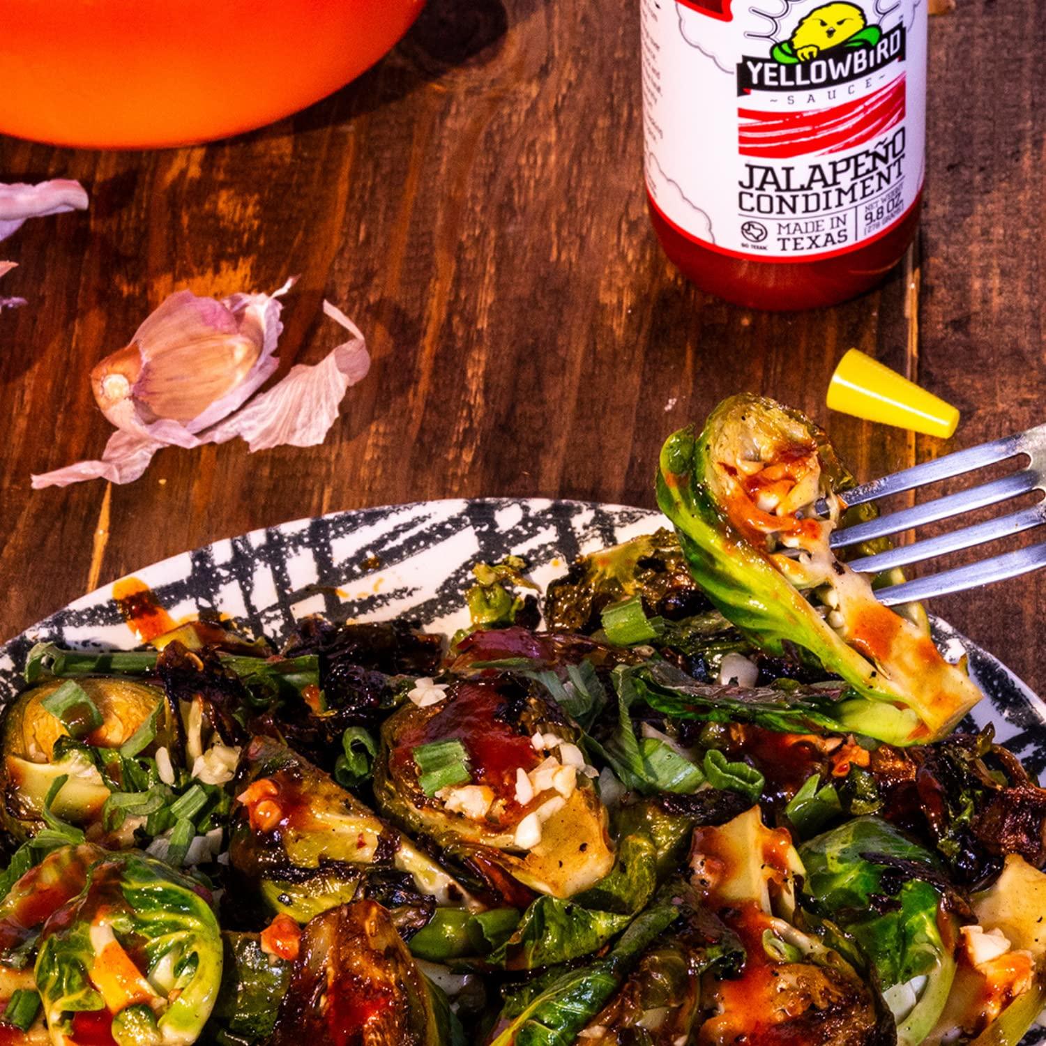 Yellowbird Jalapeno Hot Sauce Plant Based Gluten Free Non Gmo Oz Made In Austin