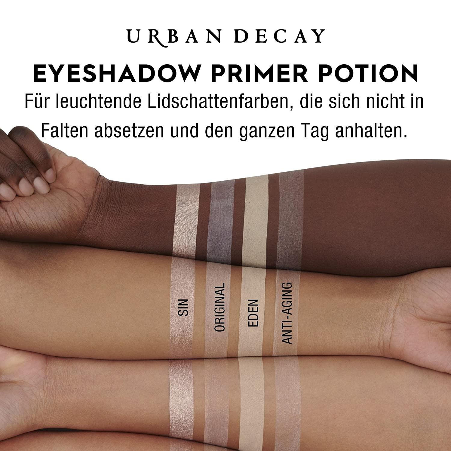 Urban Decay Eyeshadow Primer Potion Eden Nude Matte Eye Primer For Crease Free Makeup