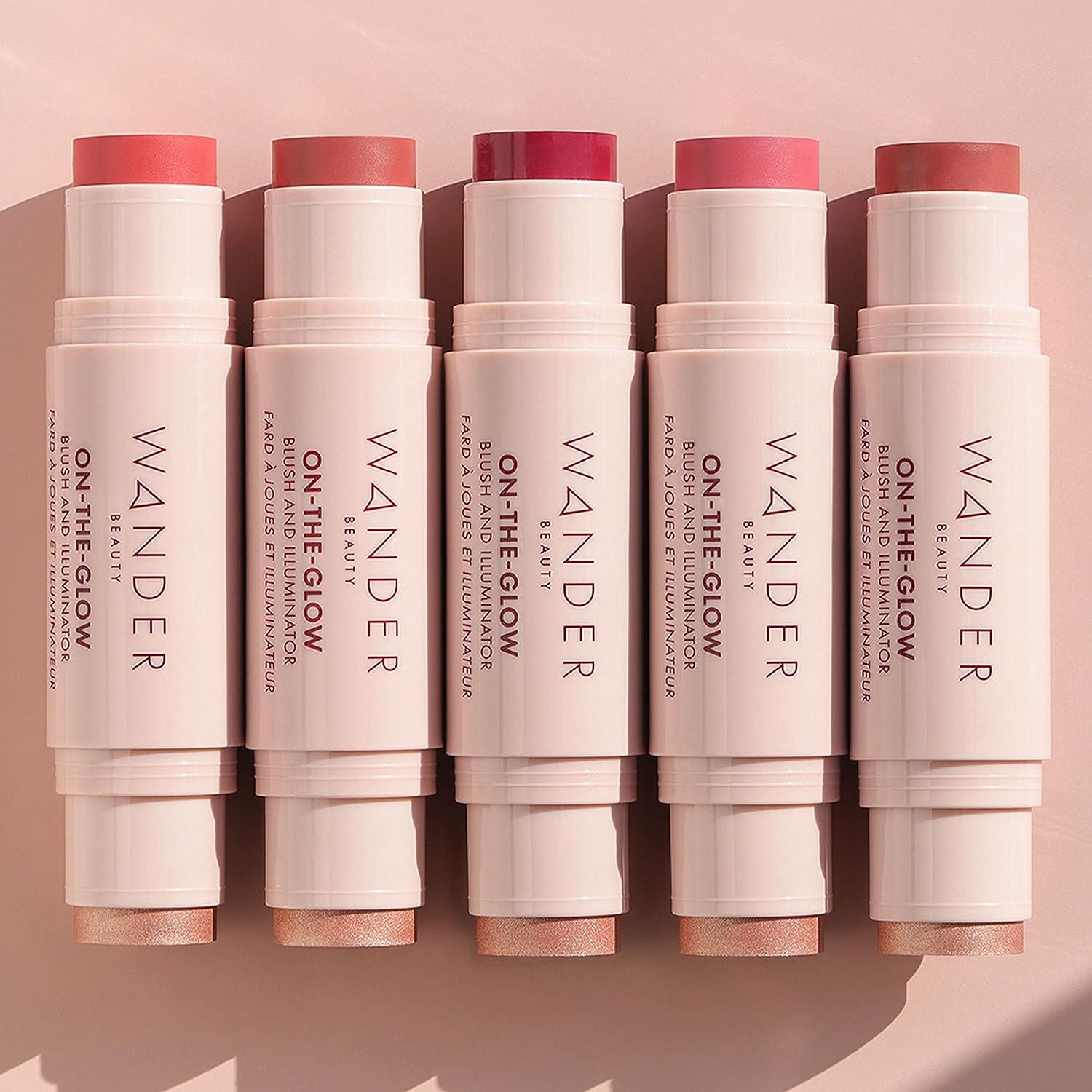 Wander Beauty On The Glow Blush And Illuminator Strawberry Fields Nude Glow In Hydrating