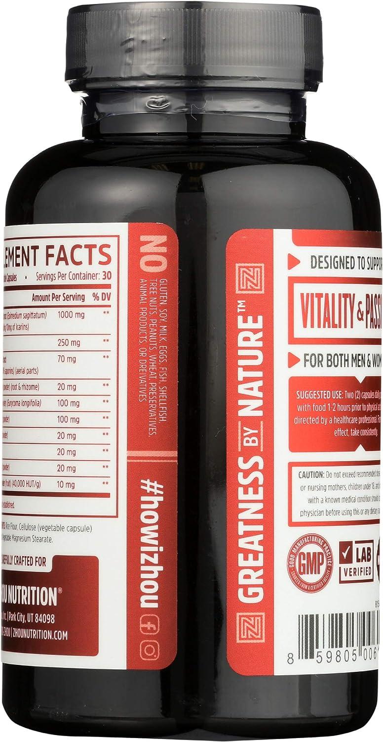 Zhou Nutrition Horny Goat Weed Ct