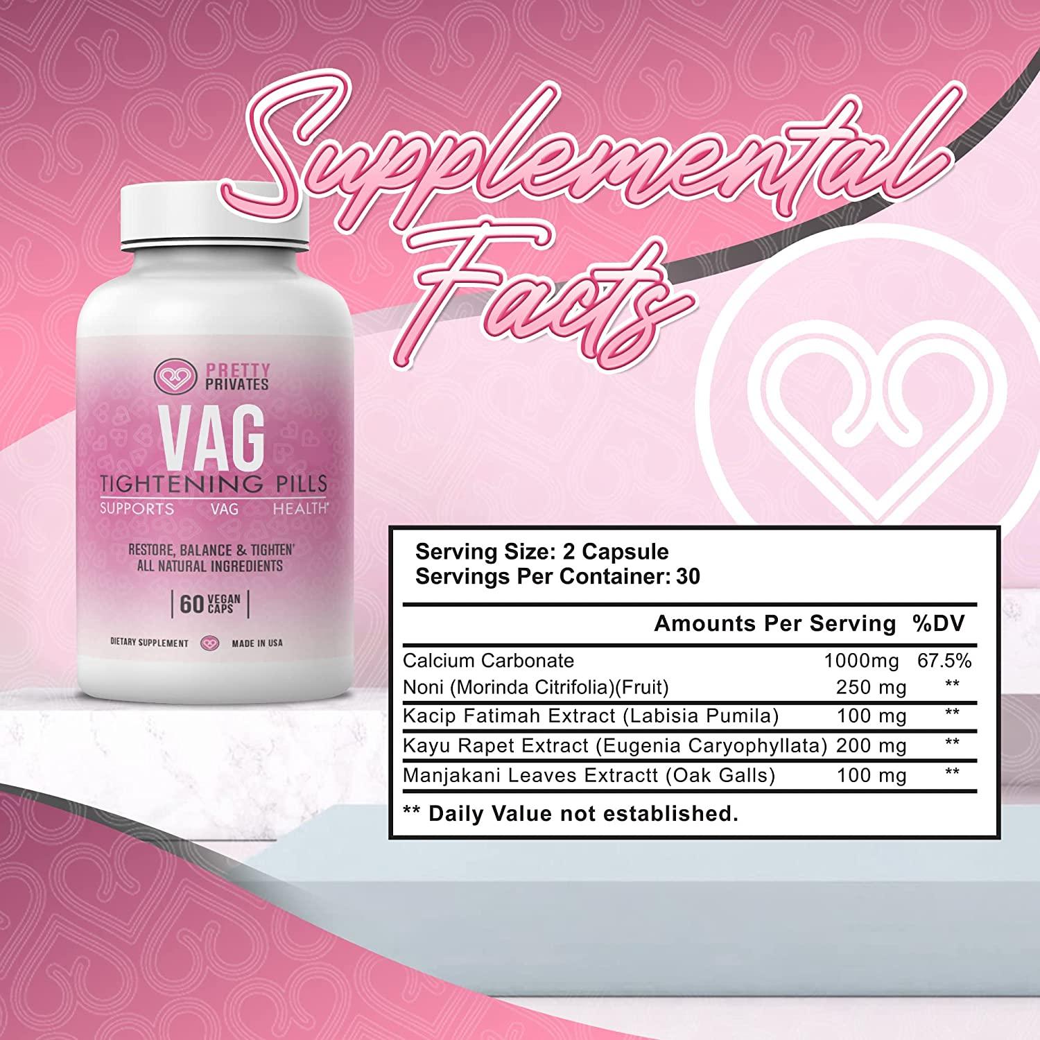 Pretty Privates Vagina Tightening Pills Tighten Cleanse And